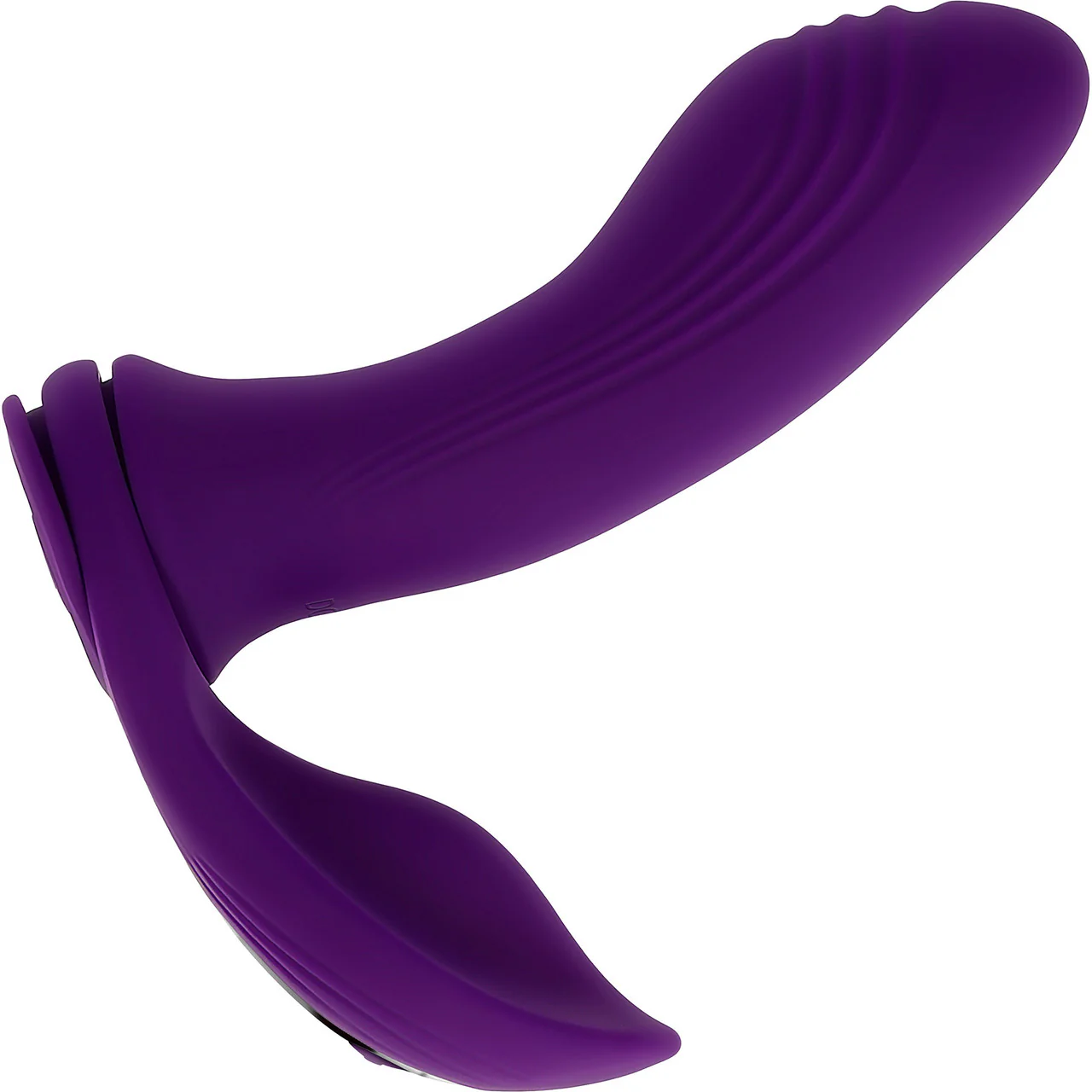 Playboy Pleasure Mix & Match Silicone Dual Stimulation Vibrator With Removable Cock Ring - Image 5