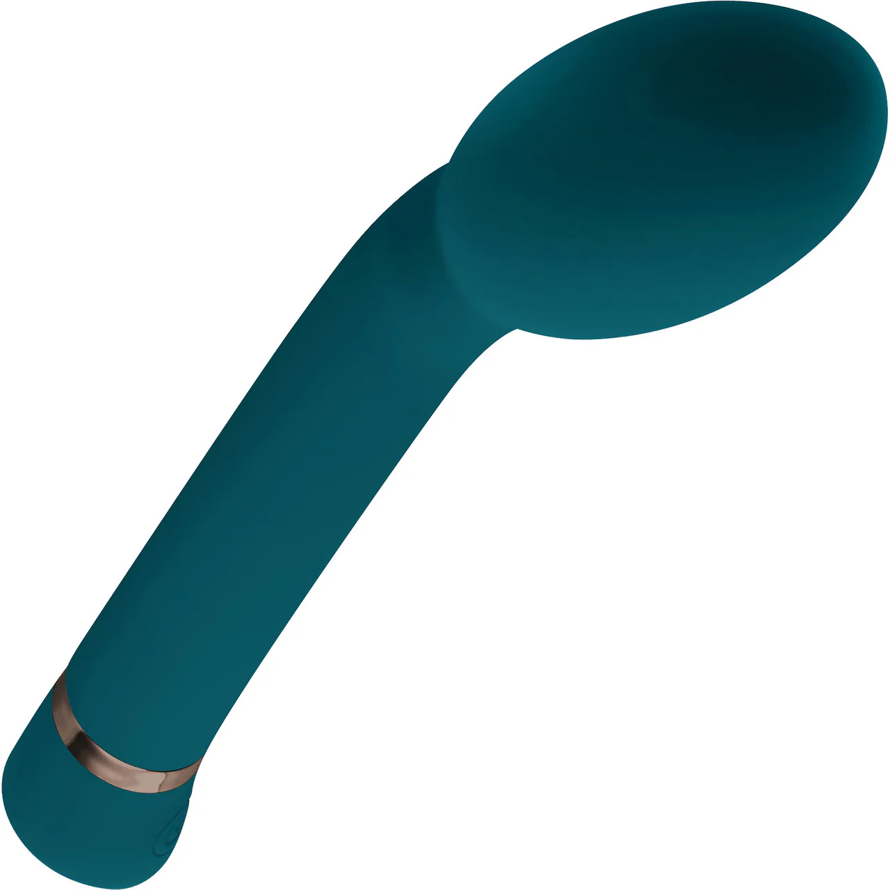 Playboy Pleasure On The Spot Silicone Rechargeable G-Spot Vibrator - Teal - Image 7