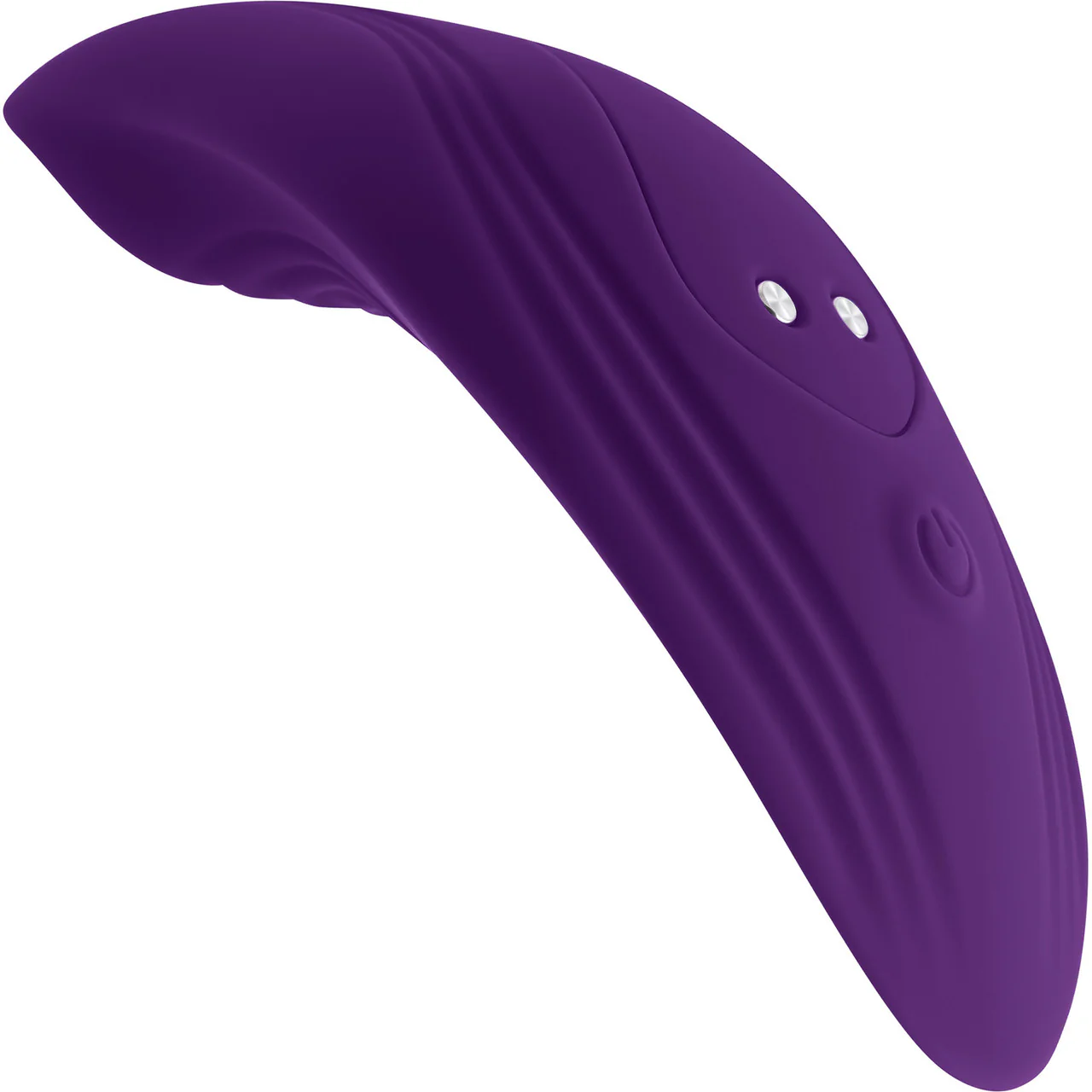 Playboy Pleasure Our Little Secret Rechargeable Silicone Panty Vibe With Remote - Purple - Image 5
