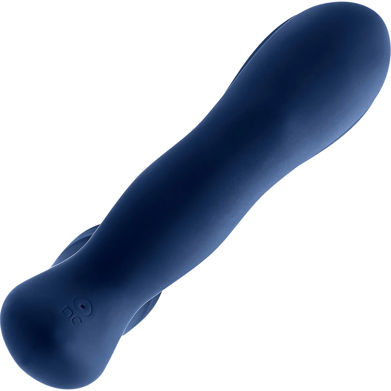 Playboy Pleasure Pleaser Silicone Rechargeable Vibrating Prostate Massager With Remote - Blue - Image 5