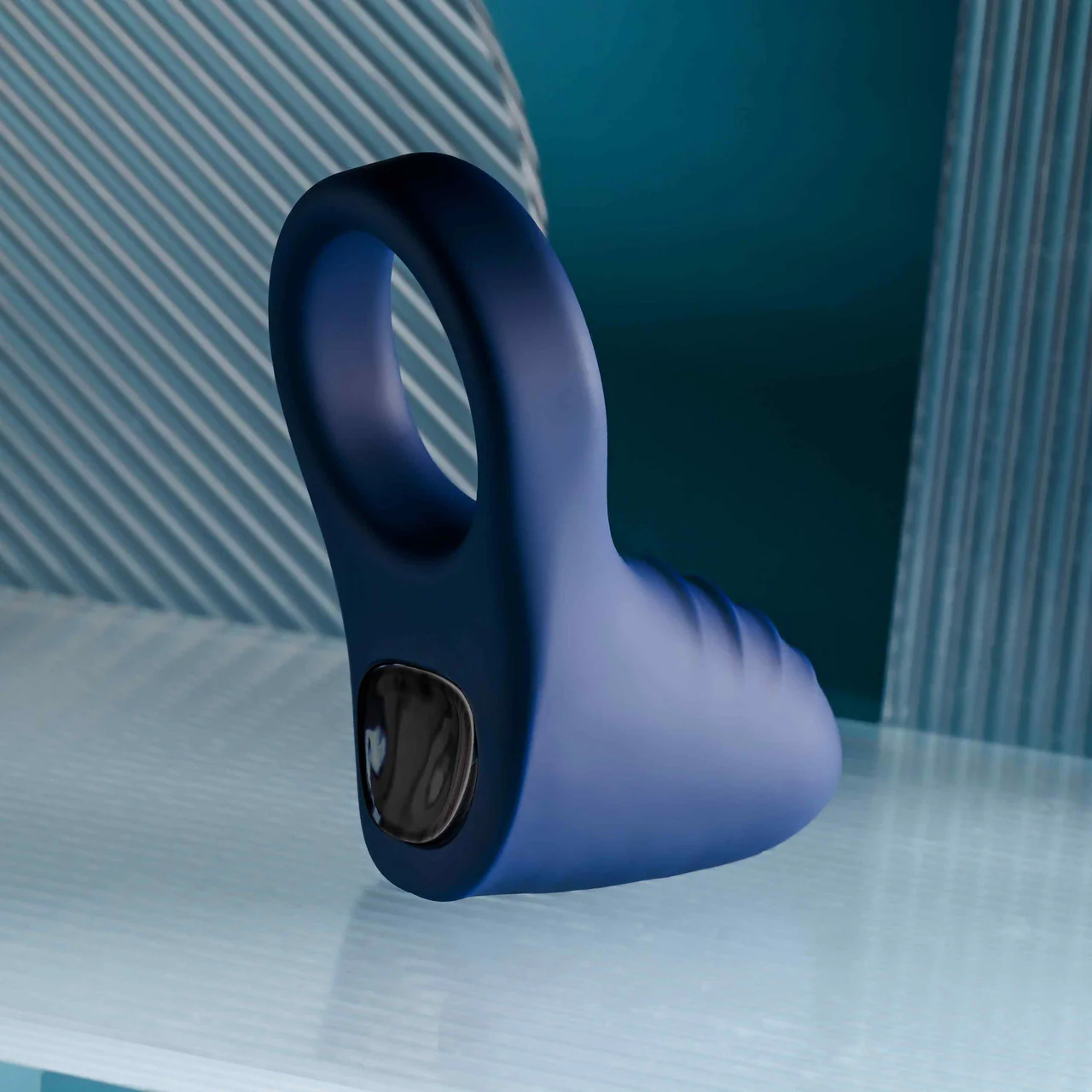 Playboy Pleasure Point Rechargeable Waterproof Silicone Vibrating Couples Cock Ring - Image 11