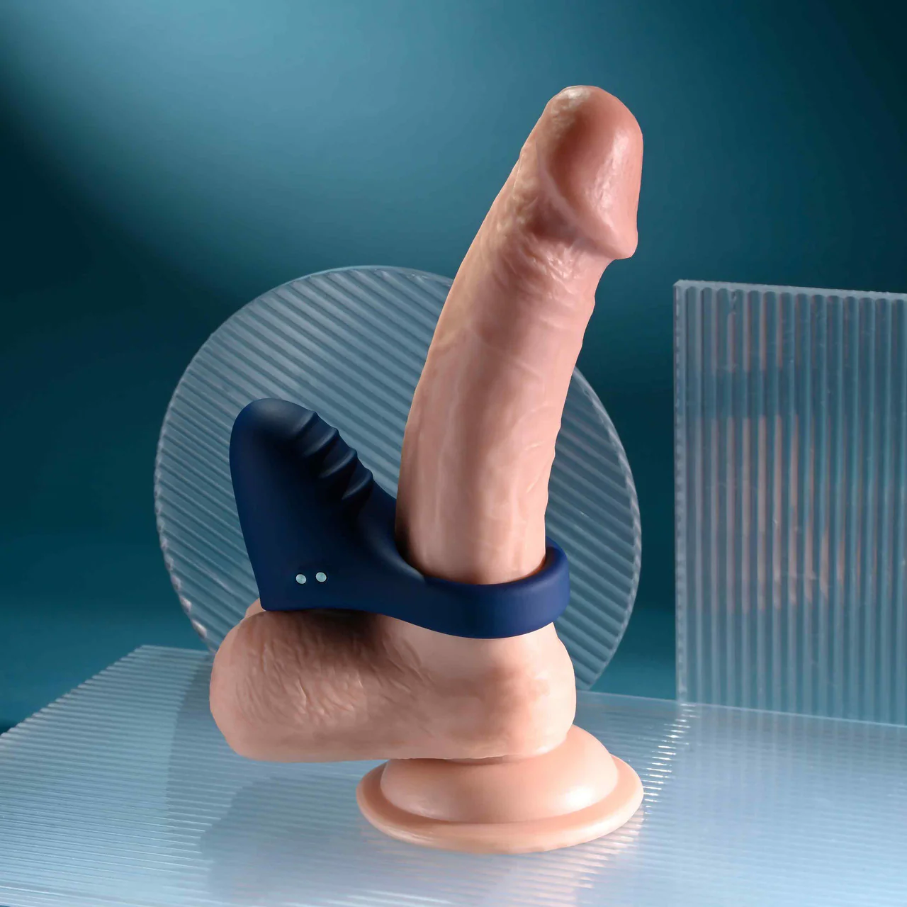 Playboy Pleasure Point Rechargeable Waterproof Silicone Vibrating Couples Cock Ring - Image 3