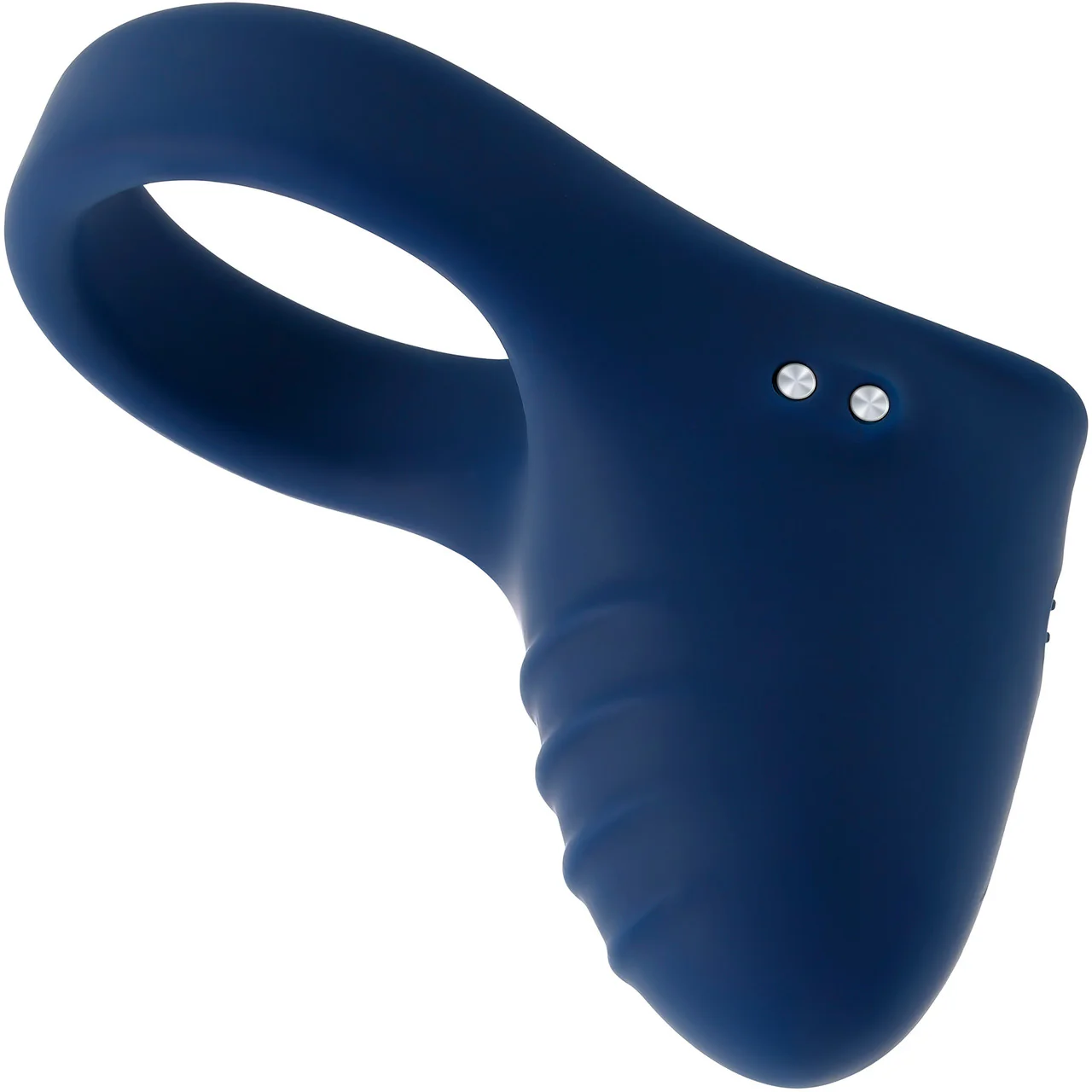 Playboy Pleasure Point Rechargeable Waterproof Silicone Vibrating Couples Cock Ring - Image 5