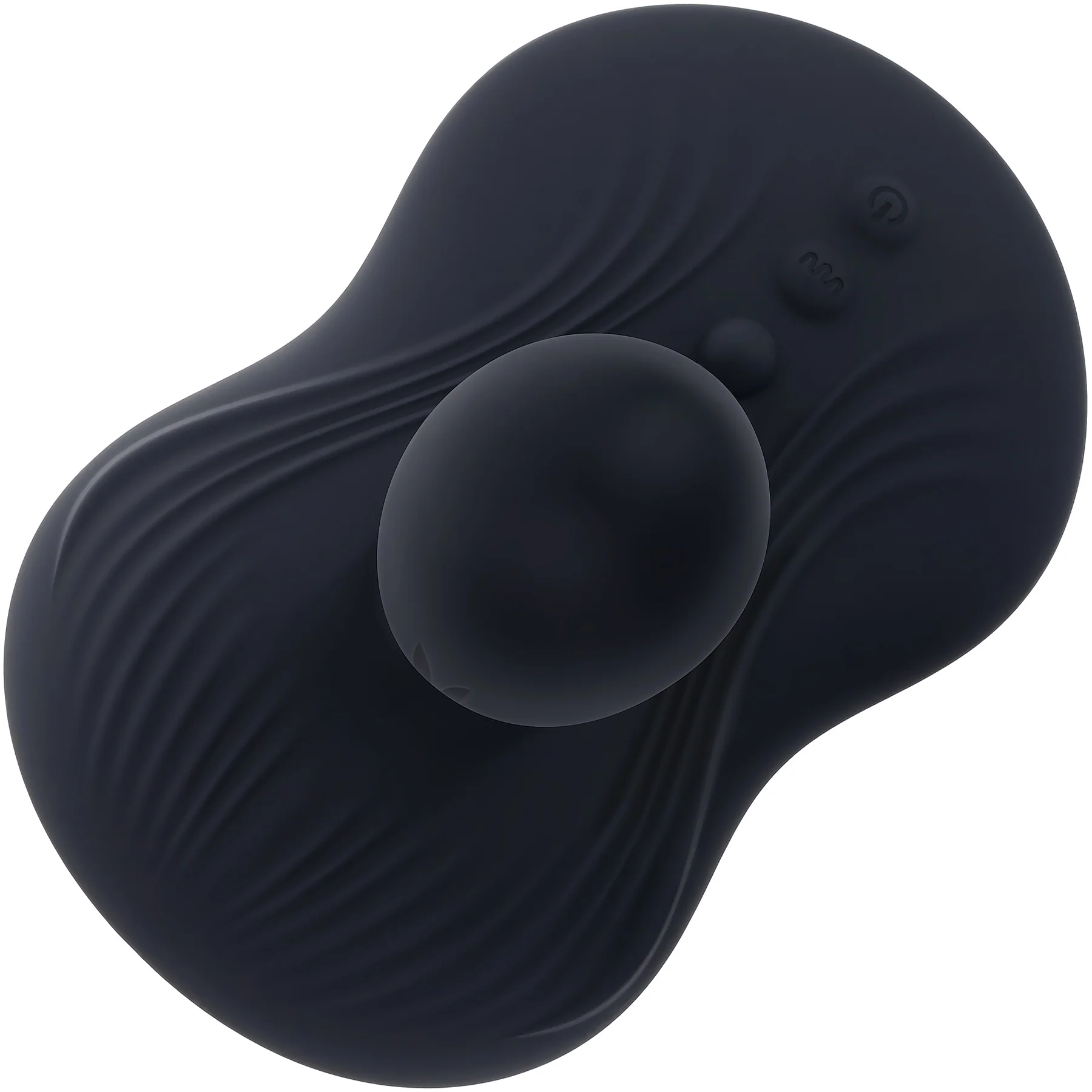 Playboy Pleasure Sittin' And Spinnin' Rechargeable Silicone Vibrating Grinder With Remote - Image 5