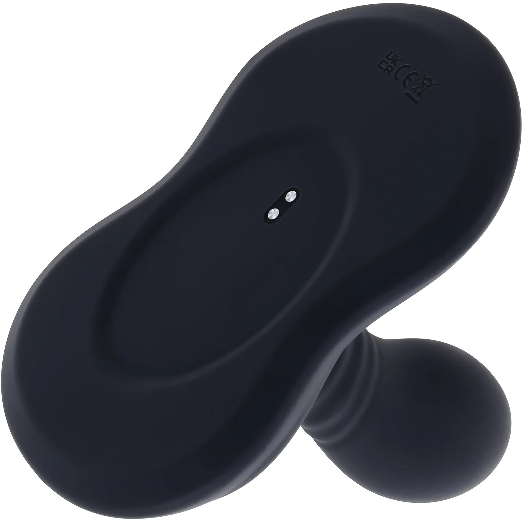 Playboy Pleasure Sittin' And Spinnin' Rechargeable Silicone Vibrating Grinder With Remote - Image 7