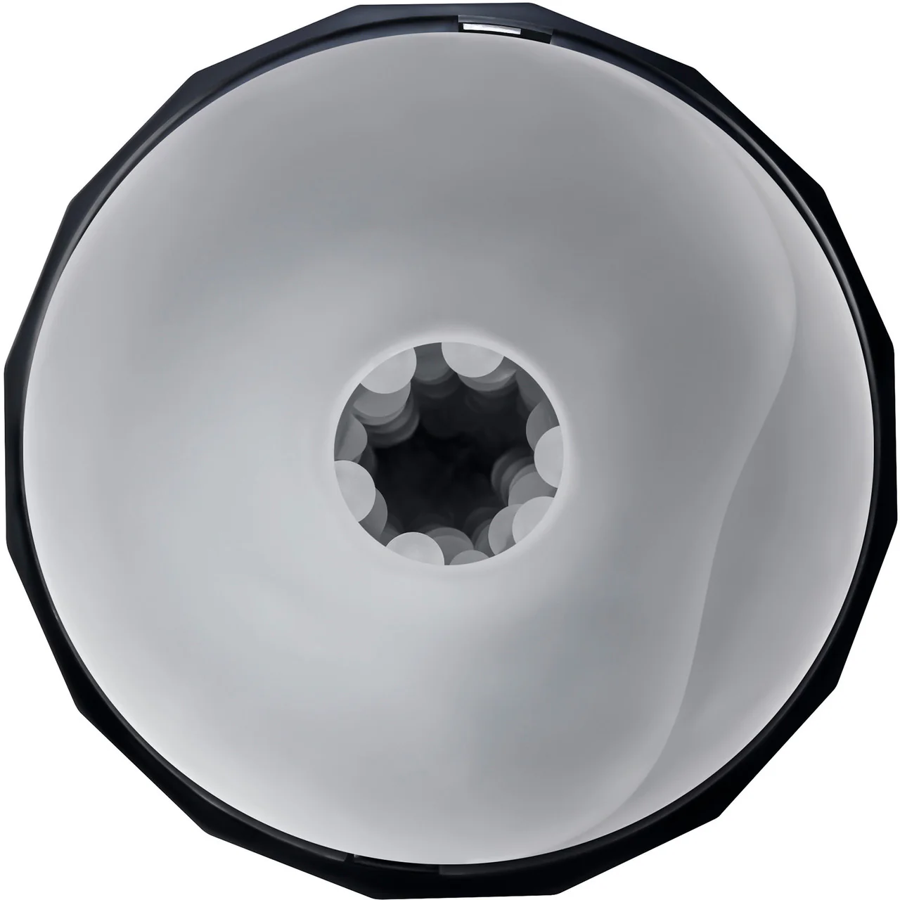 Playboy Pleasure Solo Stroker Rechargeable Textured Vibrating Penis Stroker - Image 3