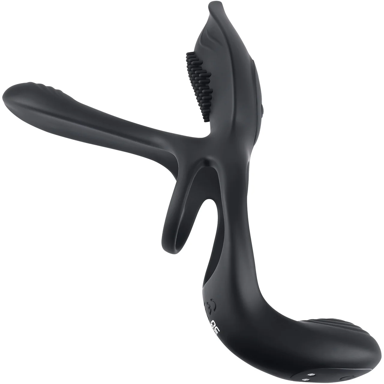 Playboy Pleasure The 3 Way Rechargeable Silicone Multi-Stimulating Cock Ring With Remote - Image 6