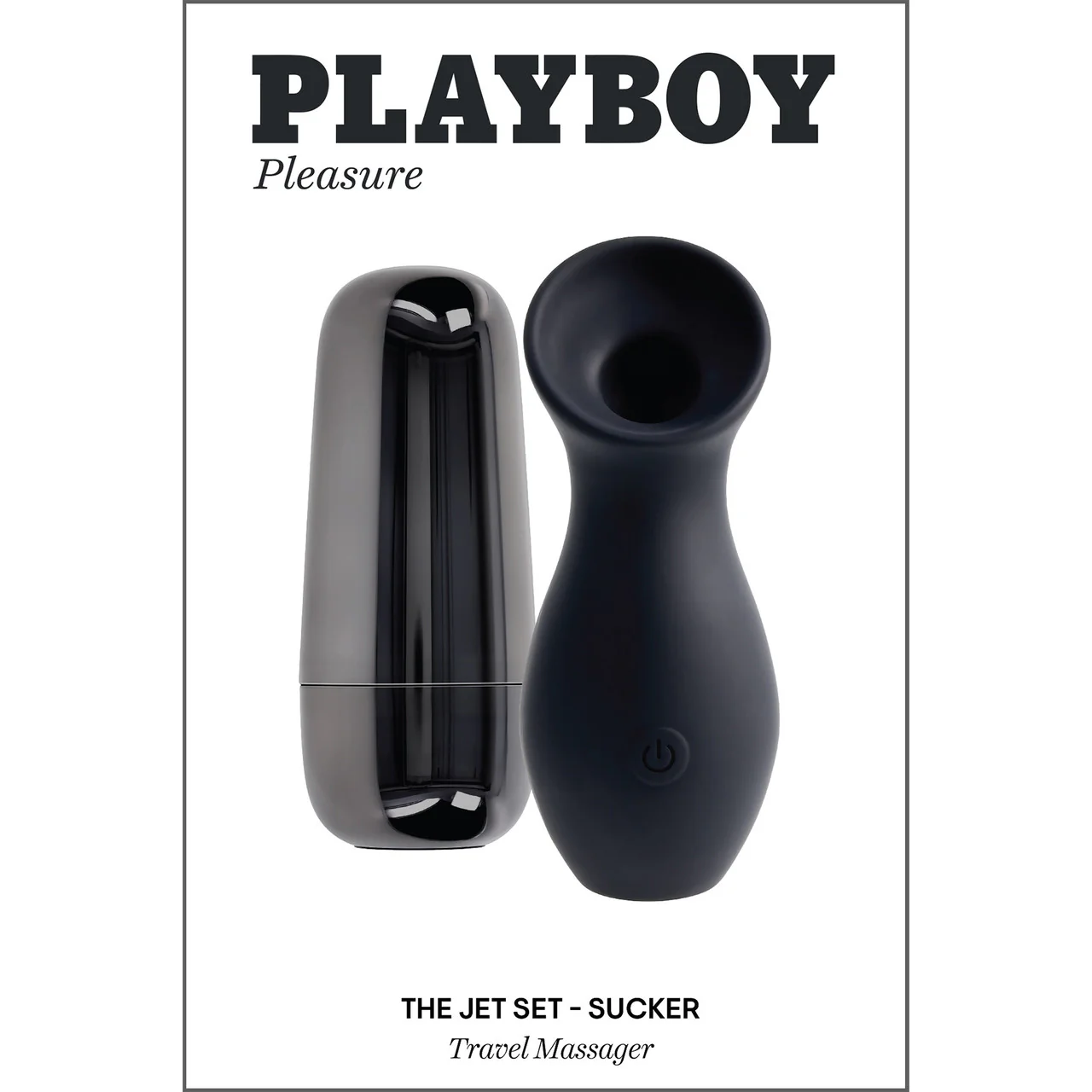 Playboy Pleasure The Jet Set Sucker Rechargeable Silicone Suction Stimulator With Charging Case - Image 12