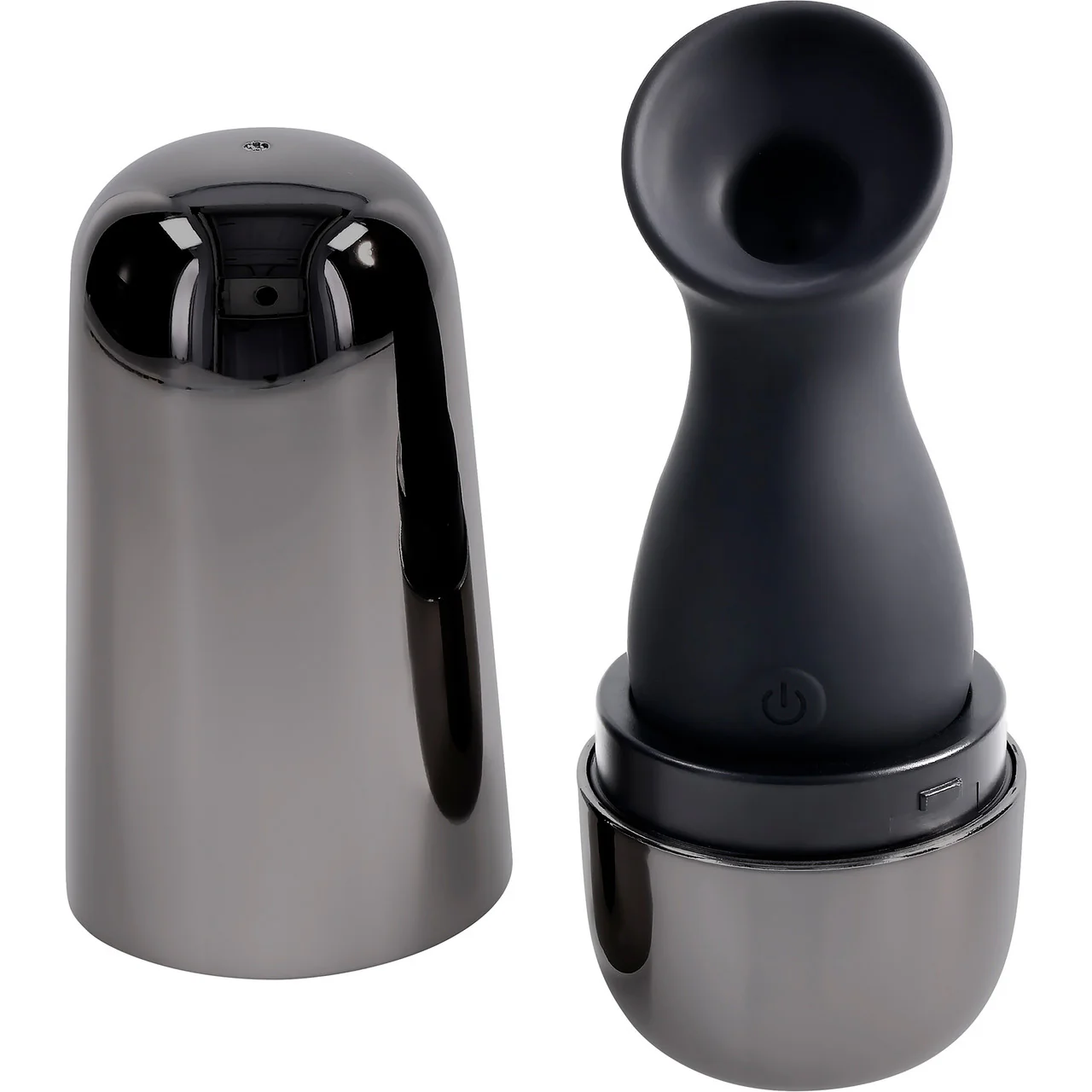 Playboy Pleasure The Jet Set Sucker Rechargeable Silicone Suction Stimulator With Charging Case - Image 7