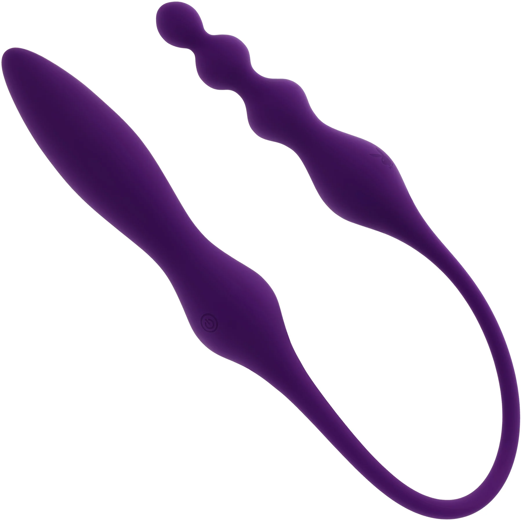 Playboy Pleasure This & That Rechargeable Silicone Double-Ended Anal Plug And Vibrator - Image 11