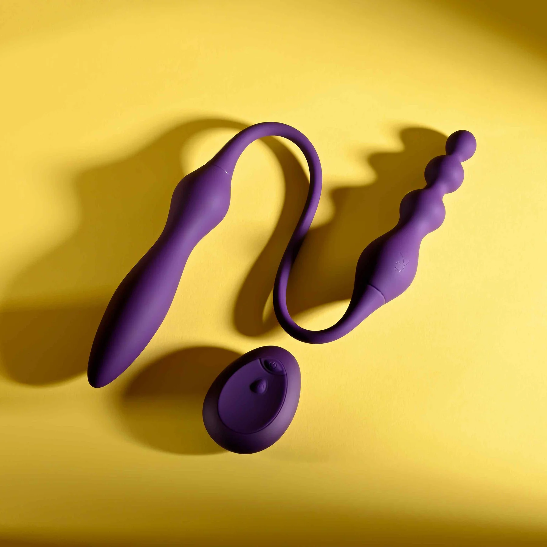 Playboy Pleasure This & That Rechargeable Silicone Double-Ended Anal Plug And Vibrator - Image 6