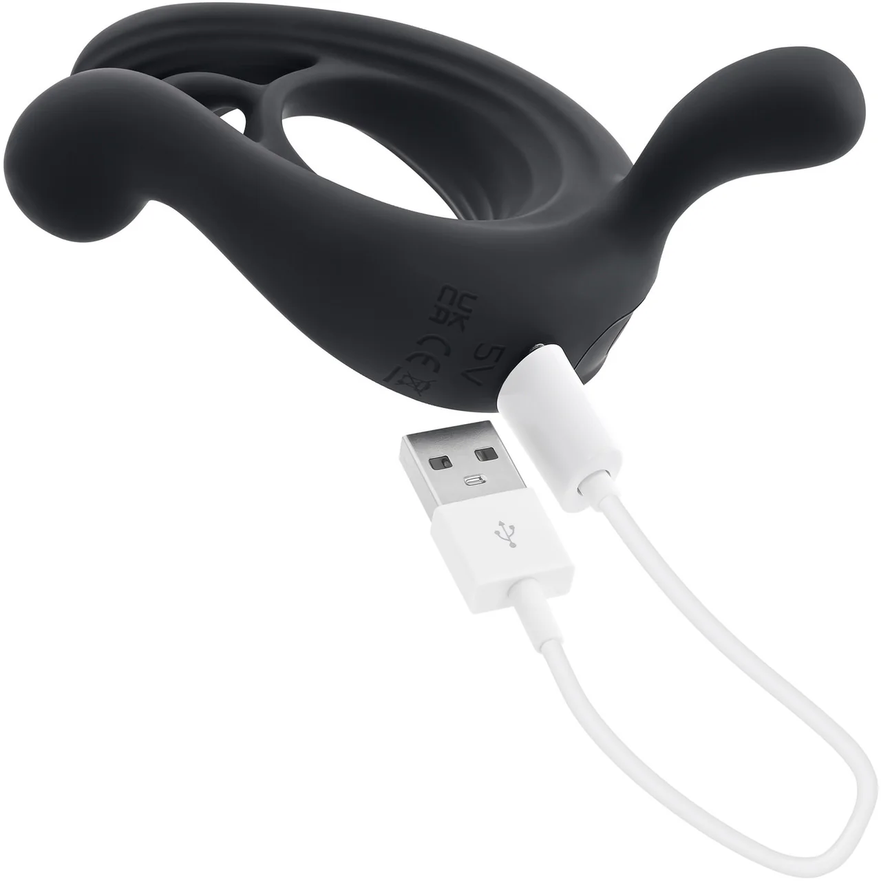 Playboy Pleasure Triple Play Rechargeable Silicone Vibrating Cock Ring With Remote - Image 13