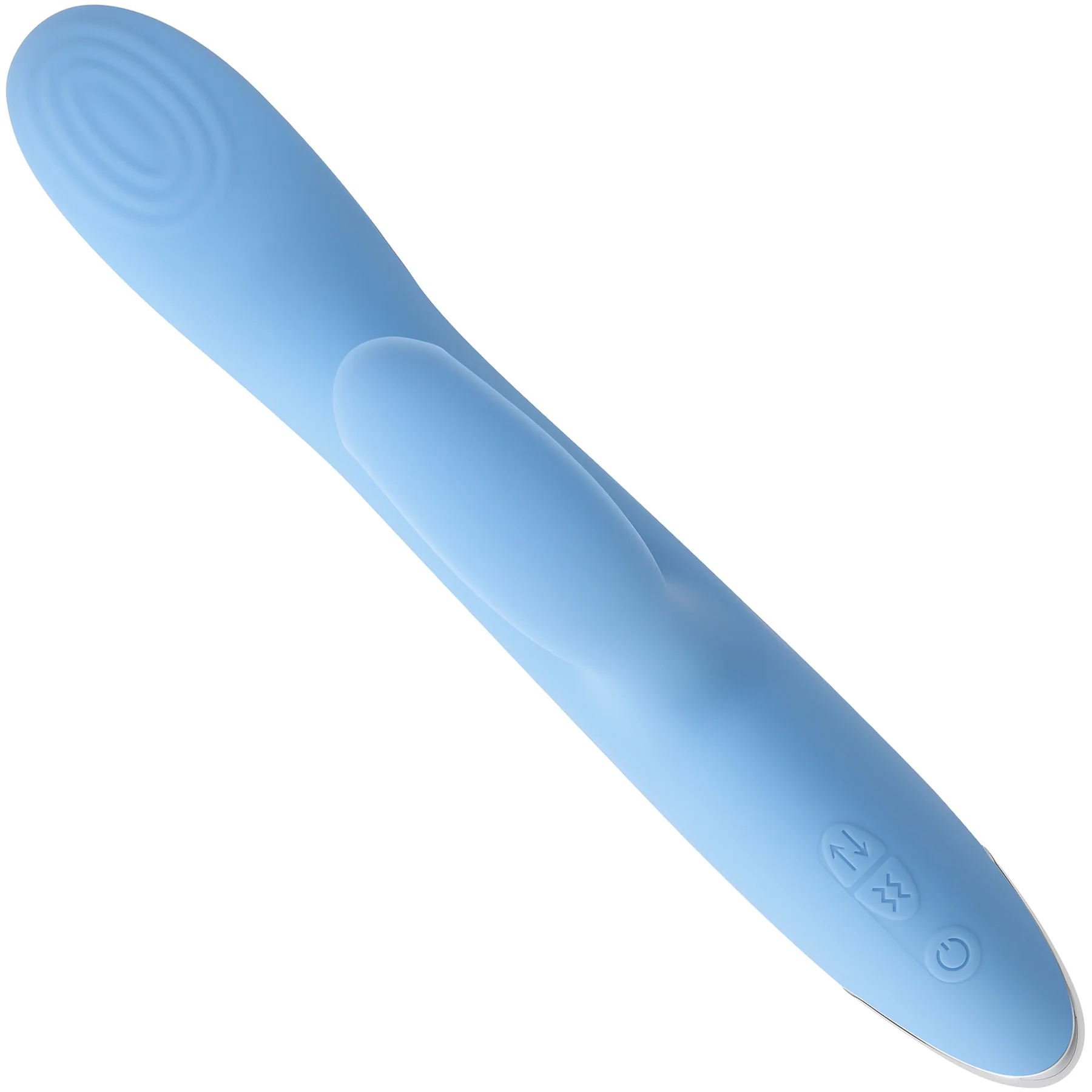 Playboy Pleasure Up And Away Thrusting Silicone Rabbit Vibrator - Image 3