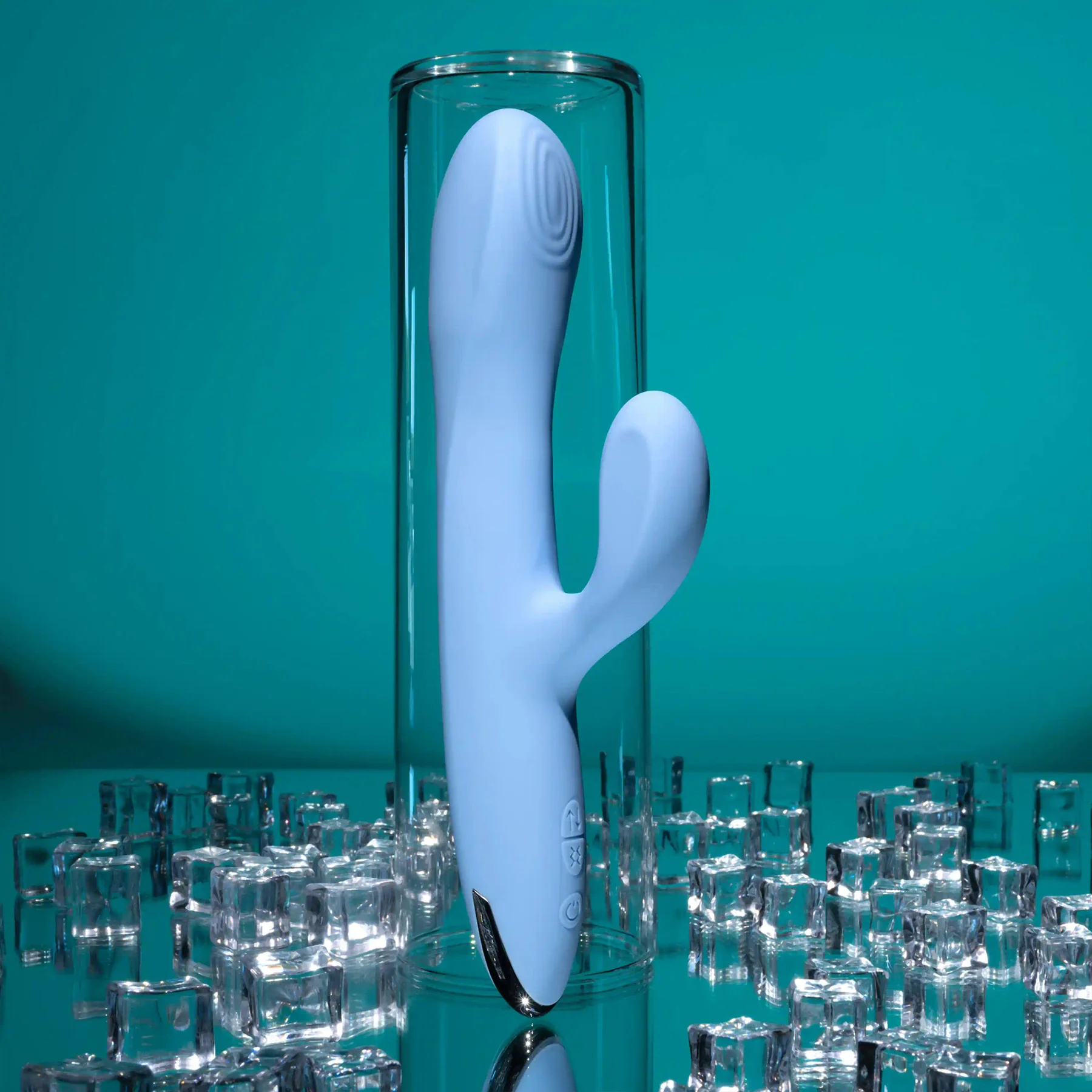 Playboy Pleasure Up And Away Thrusting Silicone Rabbit Vibrator - Image 6