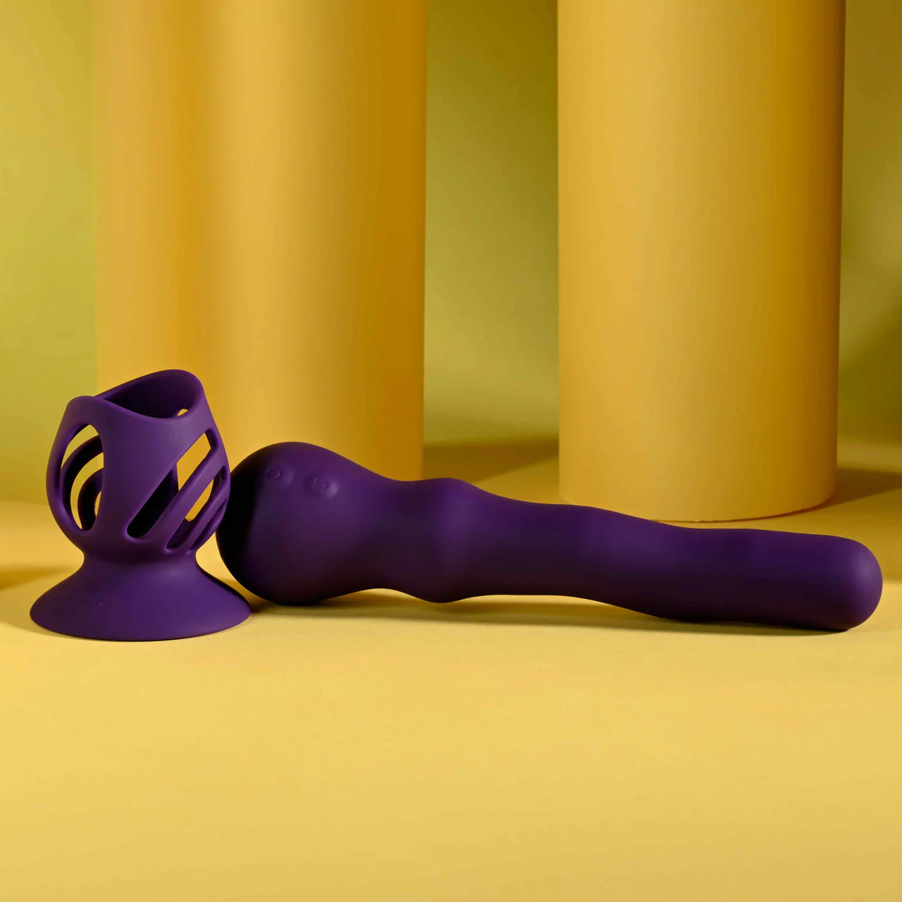 Playboy Pleasure Wiggle It Rechargeable Silicone Wiggling Shaft Vibrator - Image 2