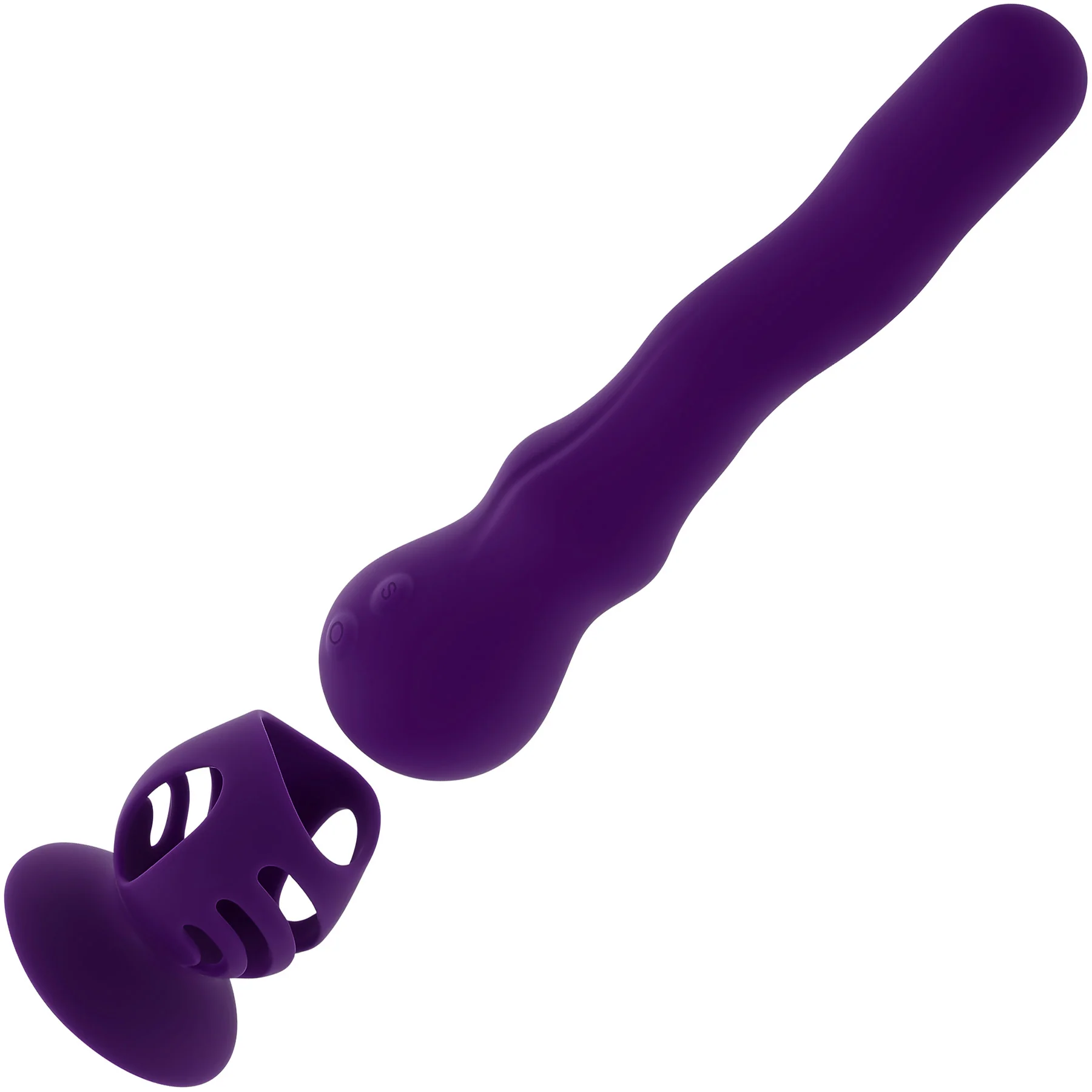 Playboy Pleasure Wiggle It Rechargeable Silicone Wiggling Shaft Vibrator - Image 4