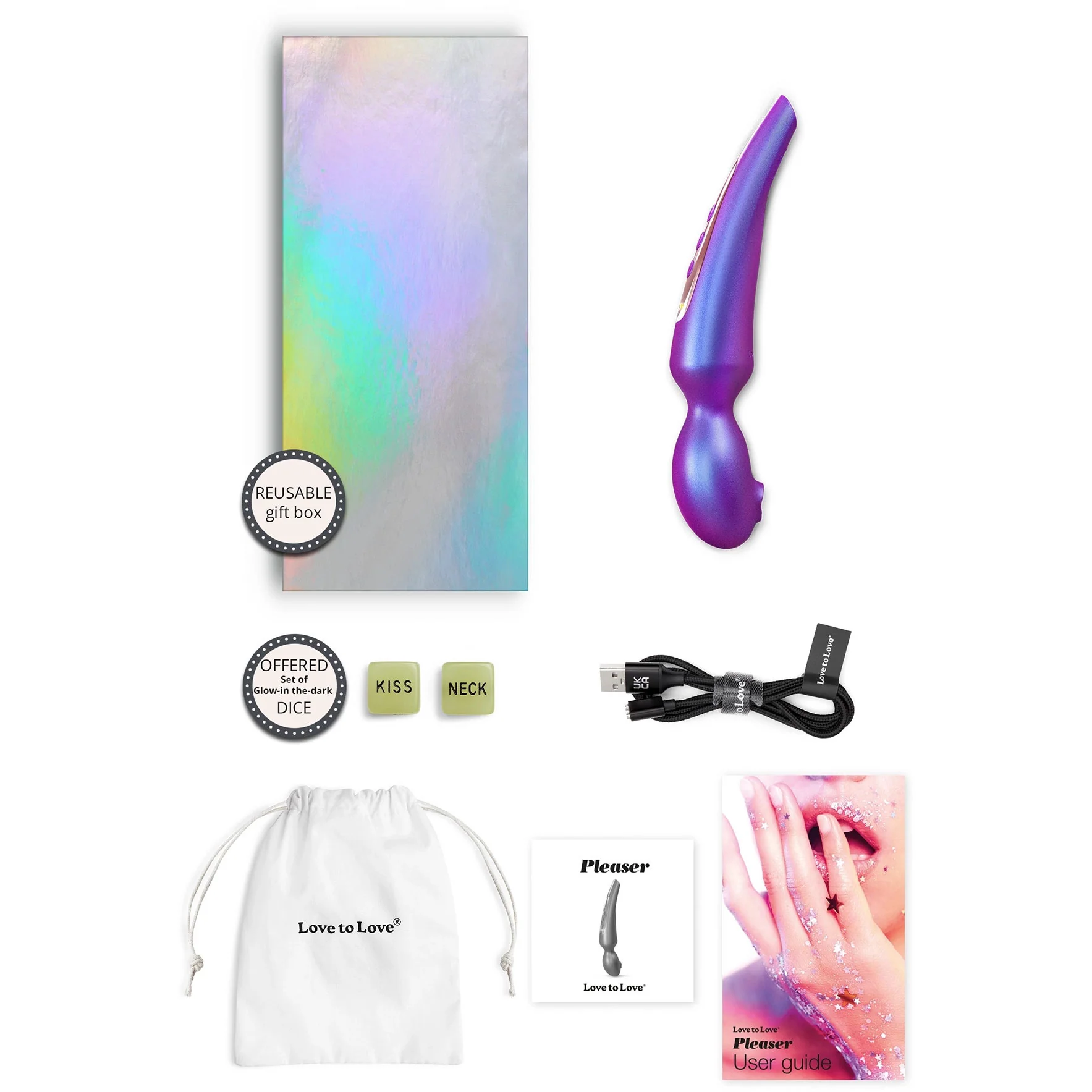 Pleaser Rechargeable Silicone Clitoral Flapping Stimulator With Remote By Love To Love - Image 15