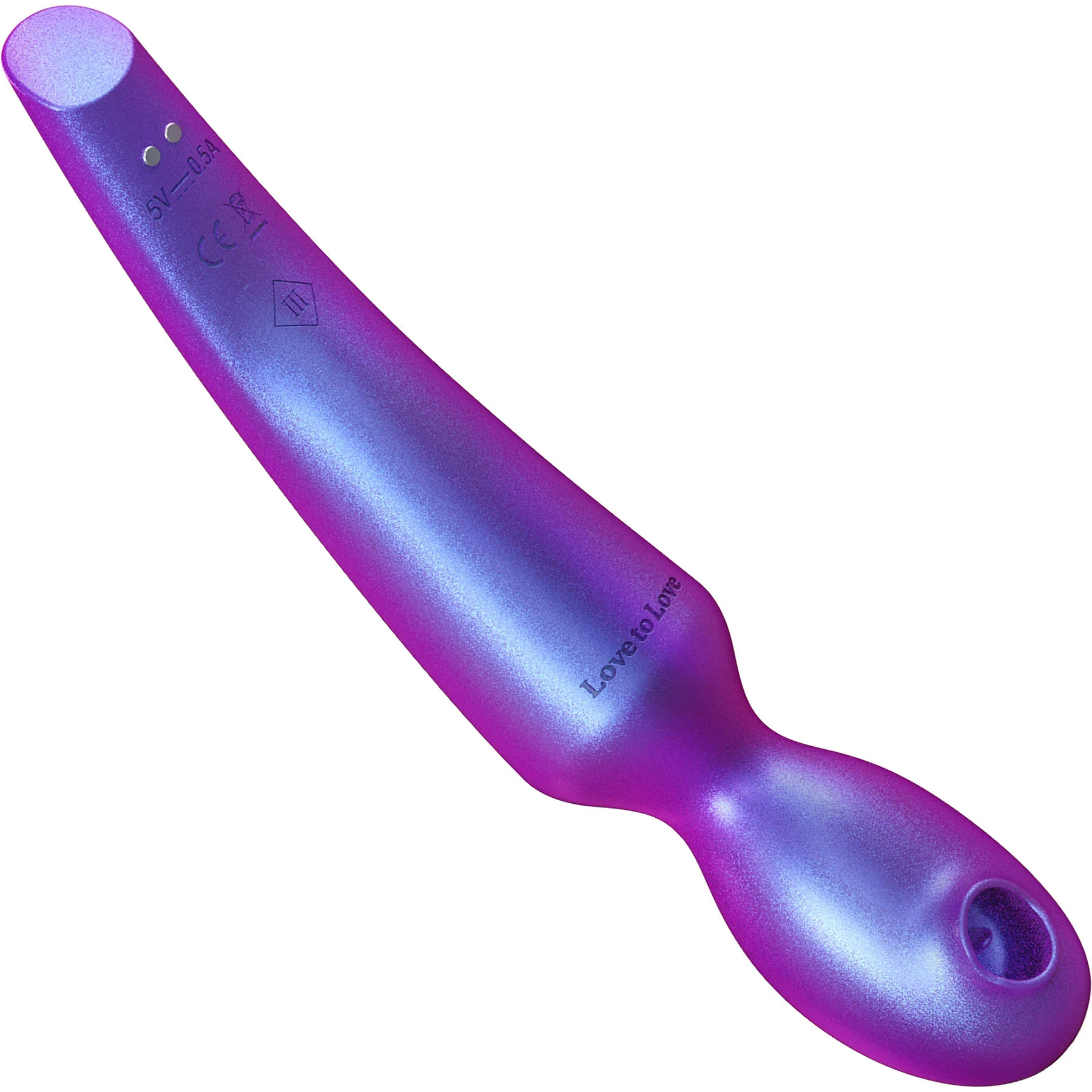 Pleaser Rechargeable Silicone Clitoral Flapping Stimulator With Remote By Love To Love - Image 3