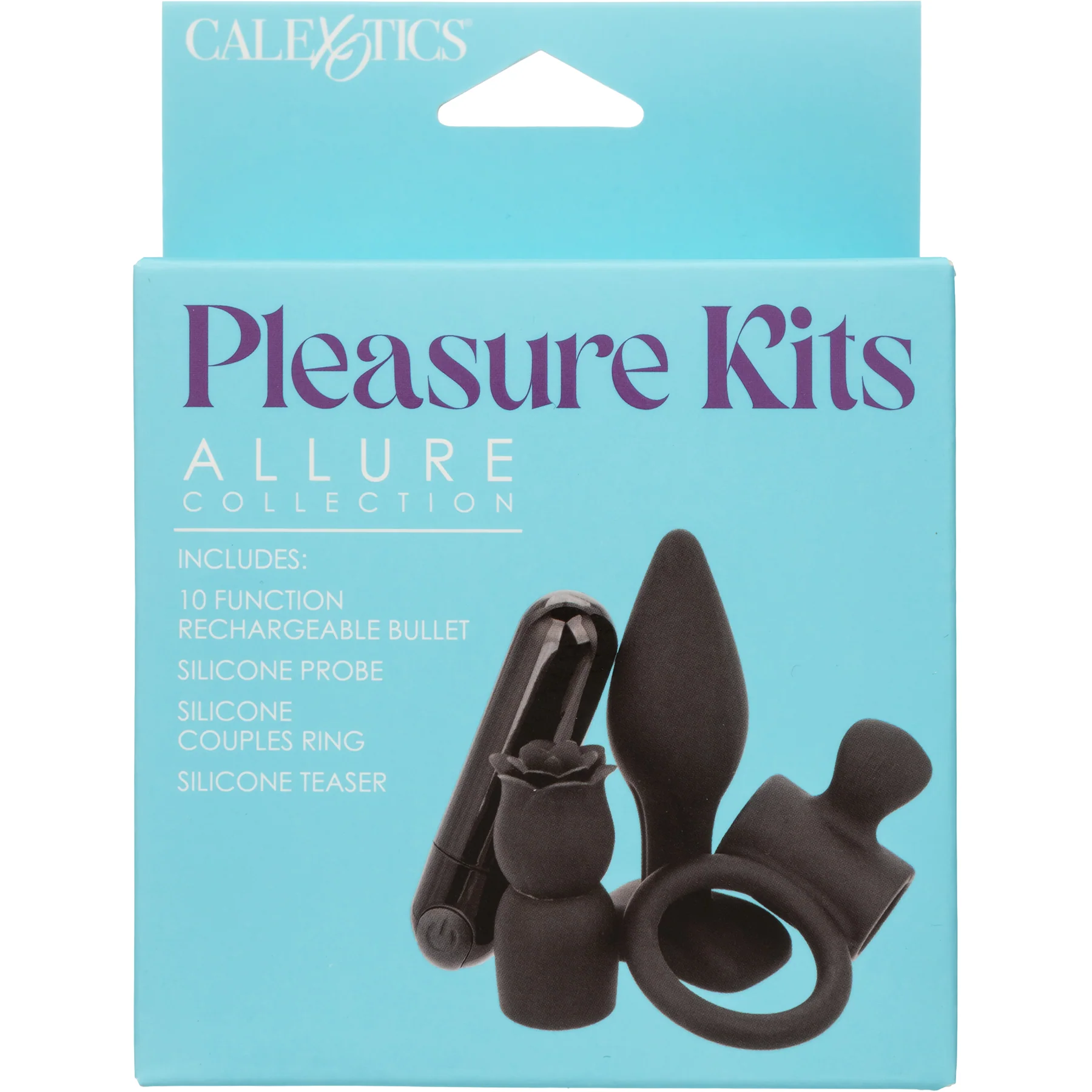 Pleasure Kits Allure Collection With Bullet, Teaser, Couples Ring & Anal Probe By CalExotics - Image 6