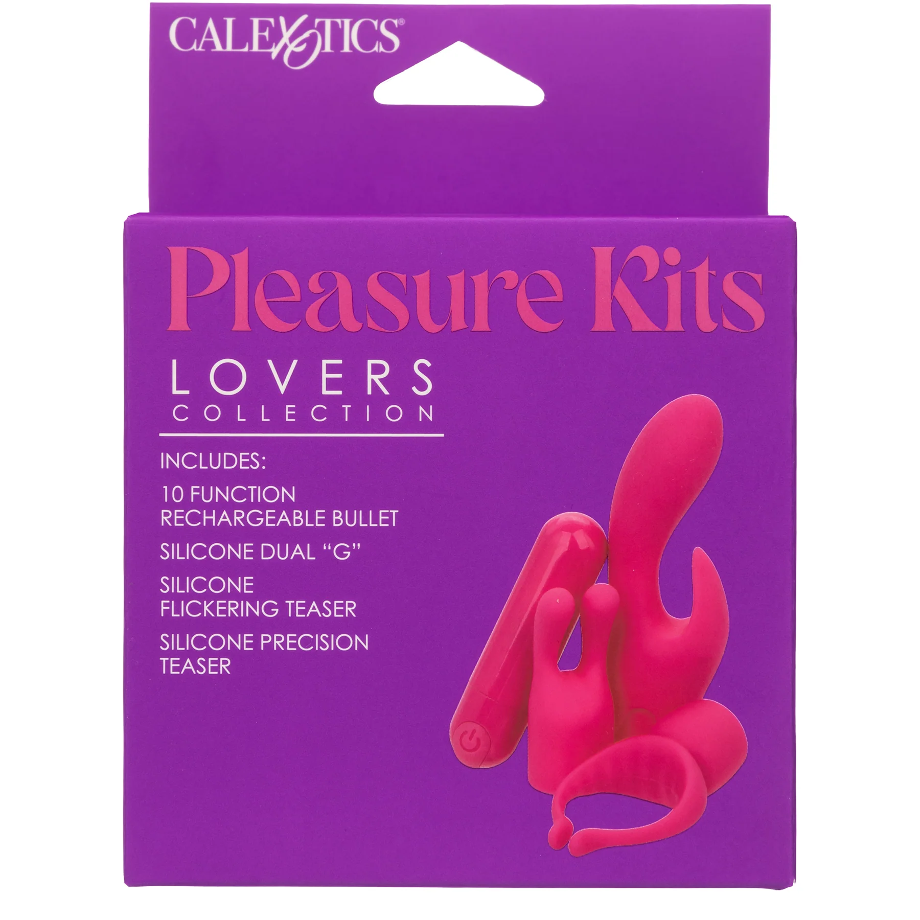 Pleasure Kits Lovers Collection With Bullet & 3 Unique Pleasure Tips By CalExotics - Image 6