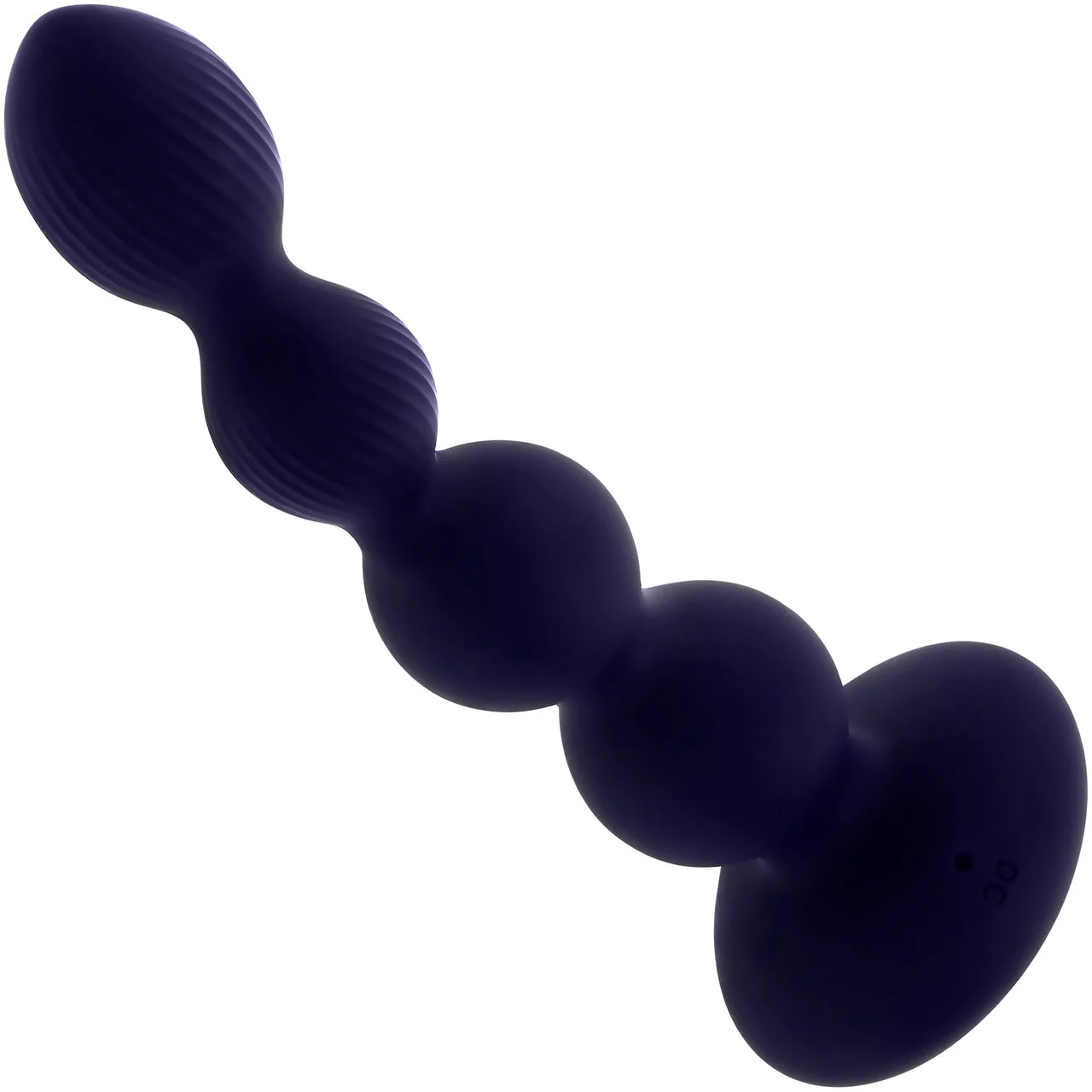Pleasure Orbit Rechargeable Silicone Twirling, Vibrating Anal Beads With Remote By Evolved Novelties - Image 3