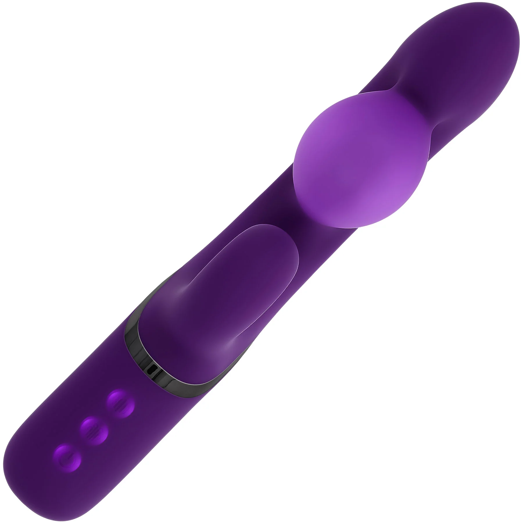Pleasure Puff Inflating Rechargeable Silicone Rabbit Vibrator By Evolved Novelties - Image 14