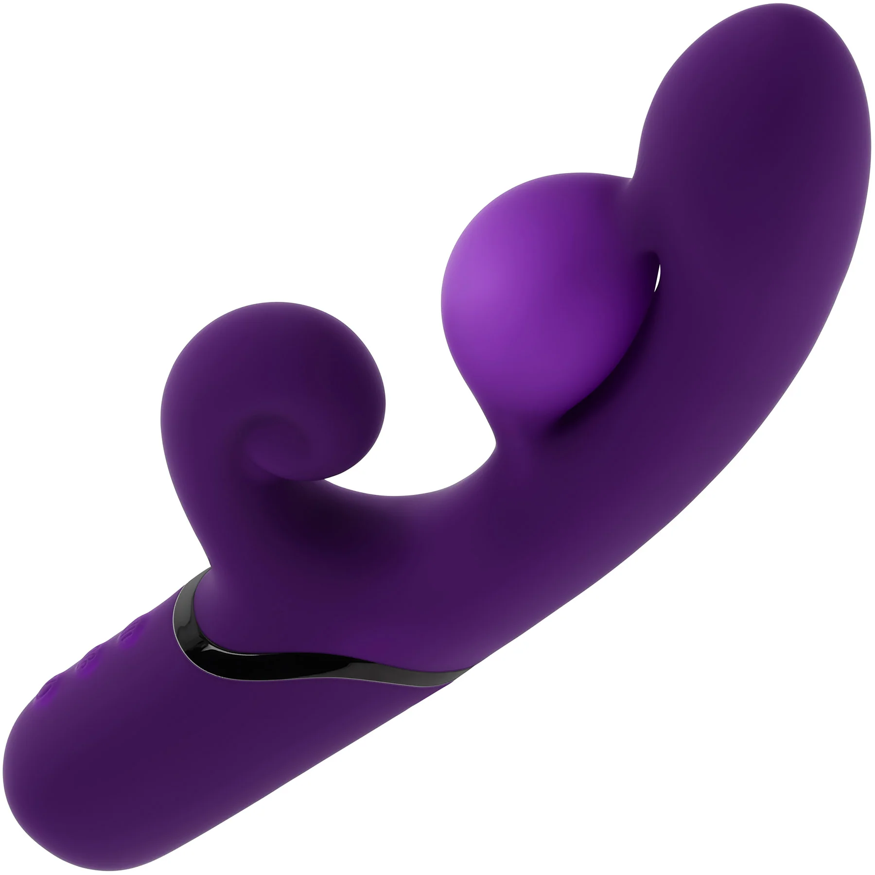 Pleasure Puff Inflating Rechargeable Silicone Rabbit Vibrator By Evolved Novelties - Image 16