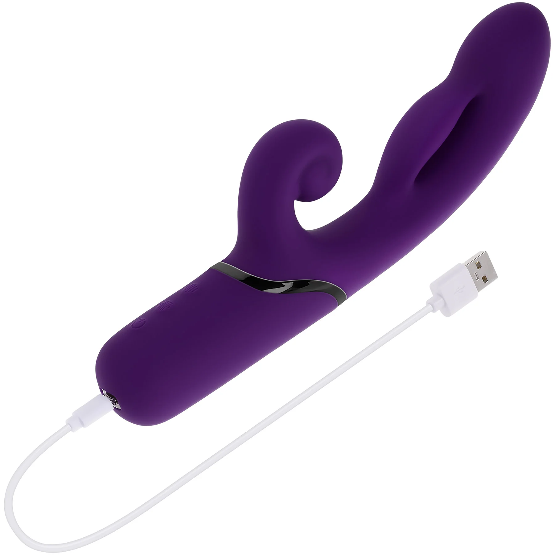 Pleasure Puff Inflating Rechargeable Silicone Rabbit Vibrator By Evolved Novelties - Image 18