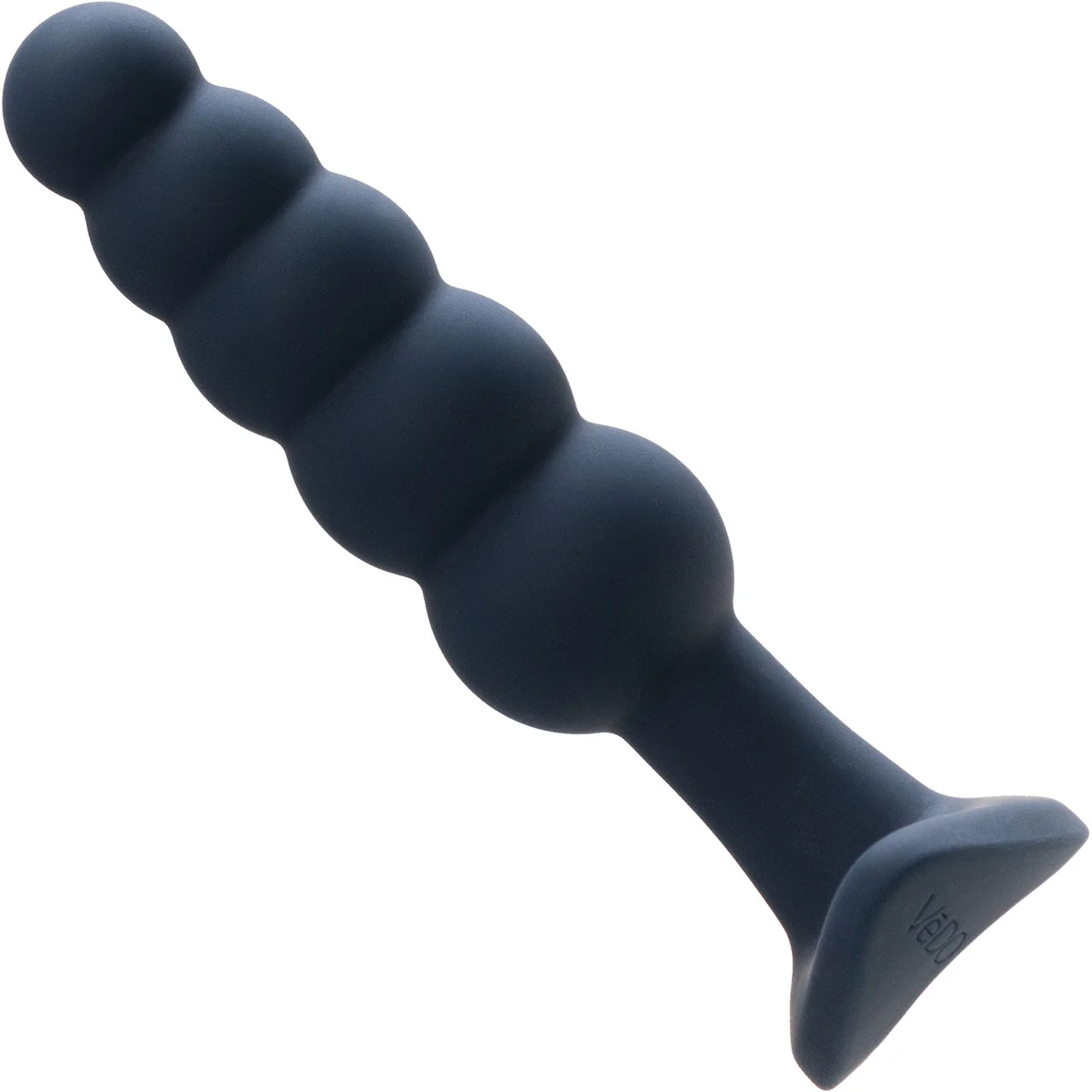 Plug Silicone Rechargeable Waterproof Anal Plug By VeDO - Black Pearl - Image 2