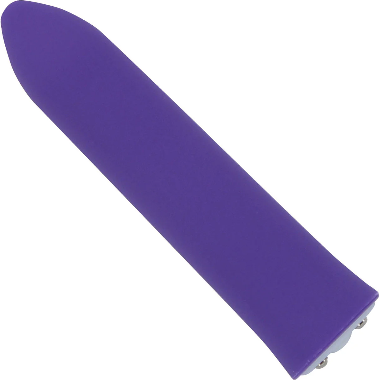 Point Plus 20 Function Silicone Bullet Vibrator With Textured Tips By Nu Sensuelle - Purple - Image 2