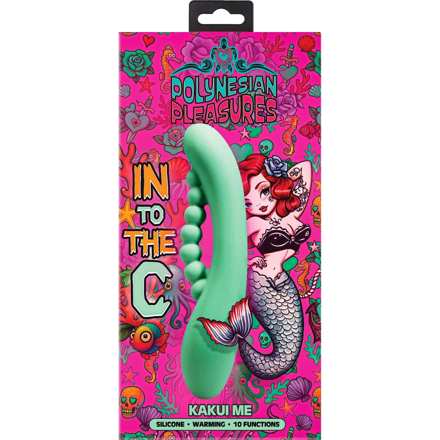 Polynesian Pleasures Into The C Kakui Me Warming Silicone Beaded Vibrator - Image 2