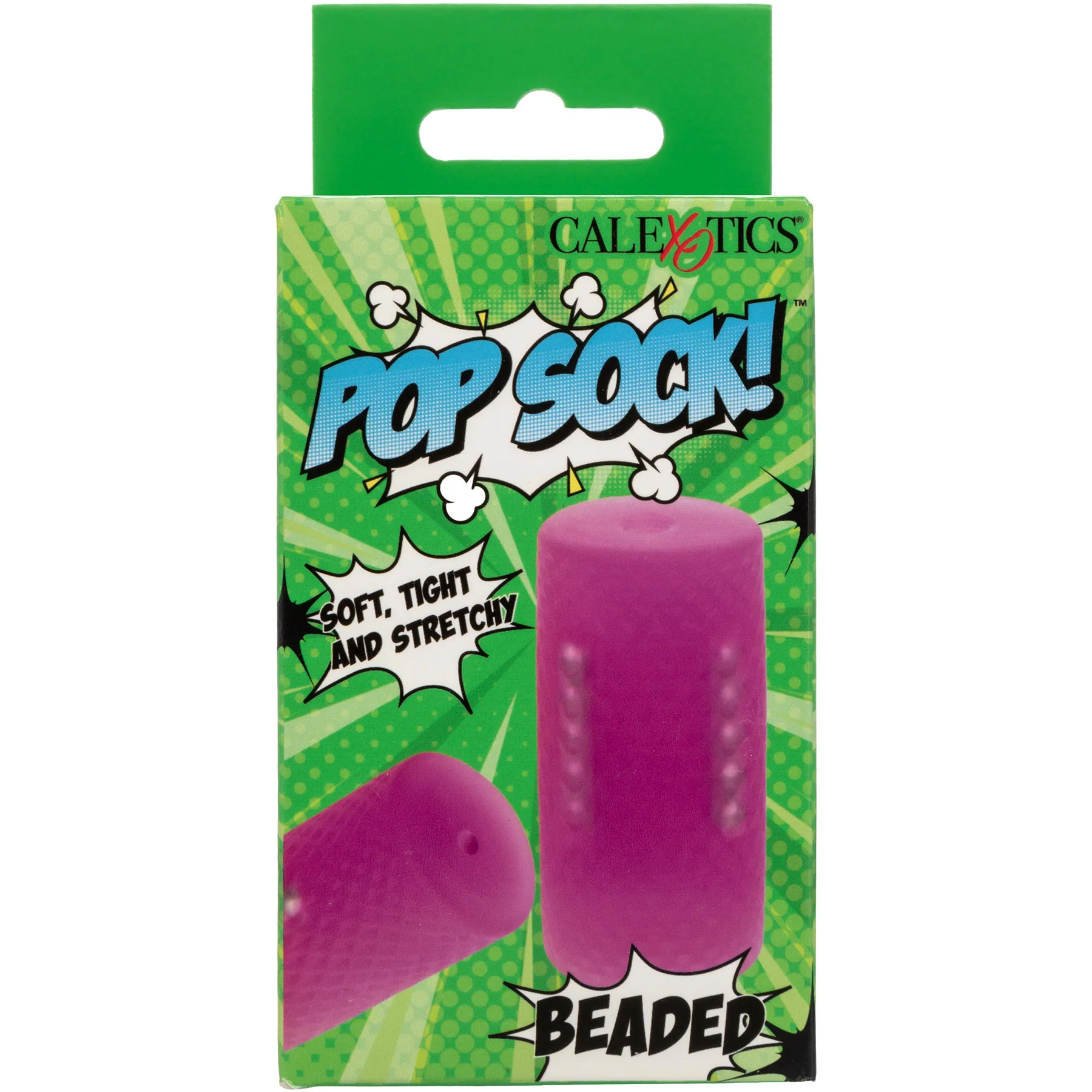 Pop Sock! Beaded Penis Stroker By CalExotics - Image 7