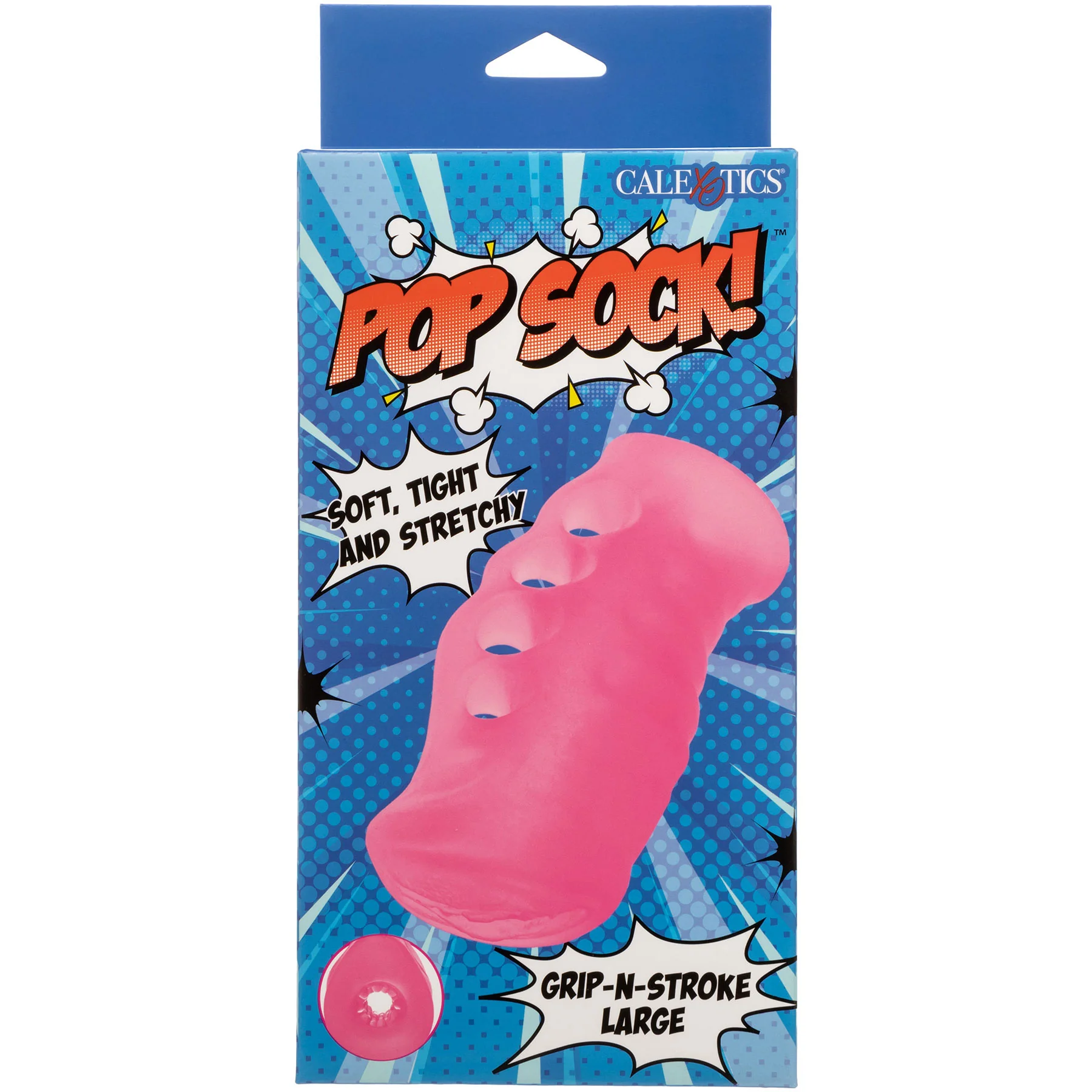 Pop Sock! Grip-N-Stroke Penis Stroker By CalExotics - Image 11