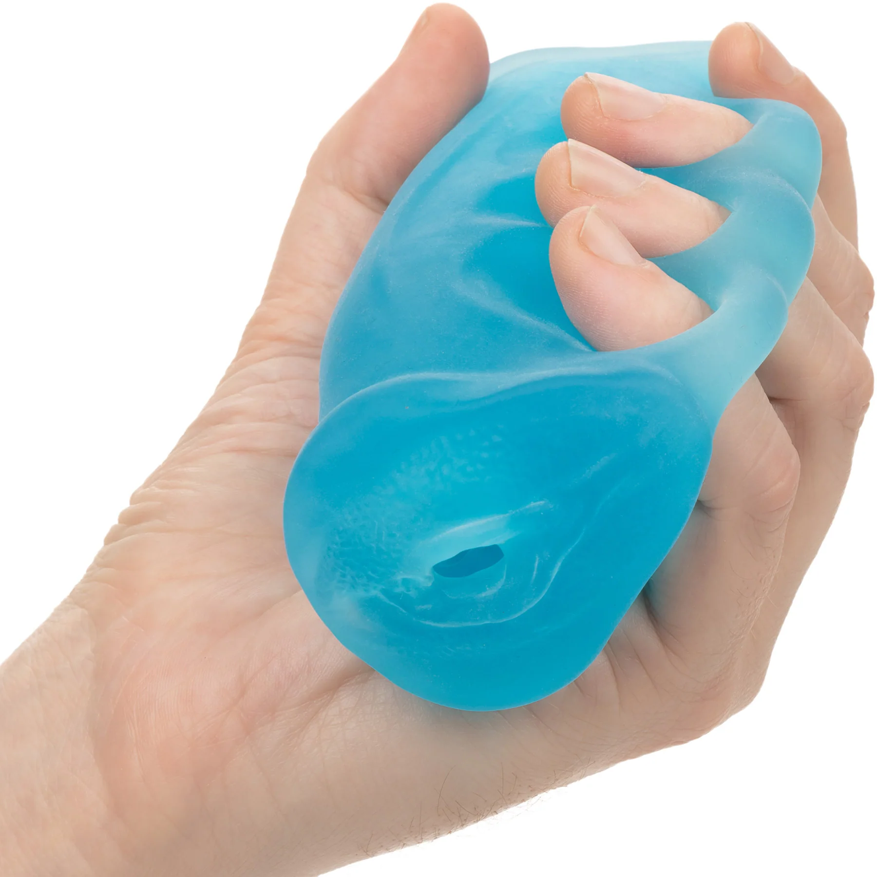 Pop Sock! Grip-N-Stroke Penis Stroker By CalExotics - Image 3