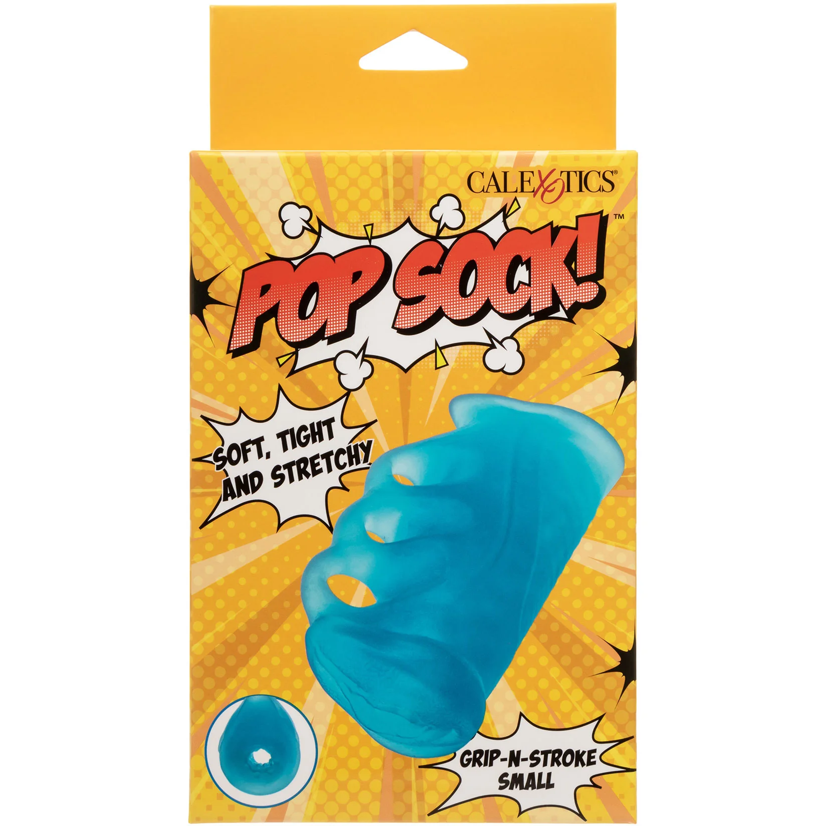 Pop Sock! Grip-N-Stroke Penis Stroker By CalExotics - Image 6