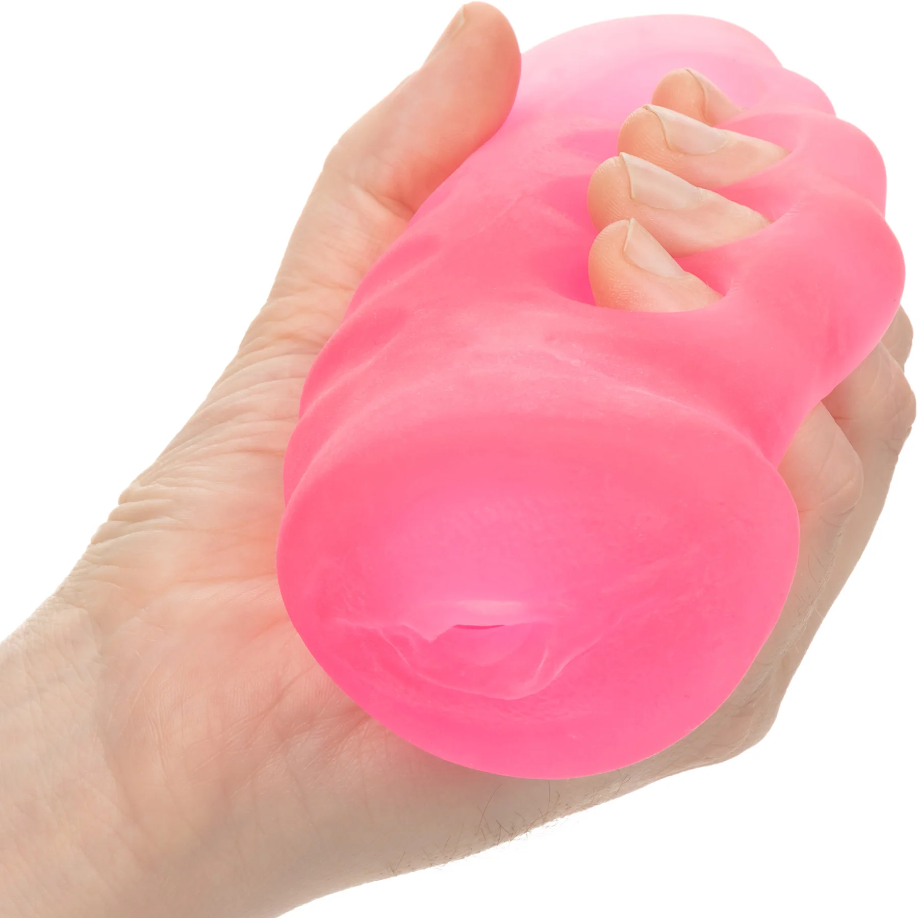 Pop Sock! Grip-N-Stroke Penis Stroker By CalExotics - Image 8