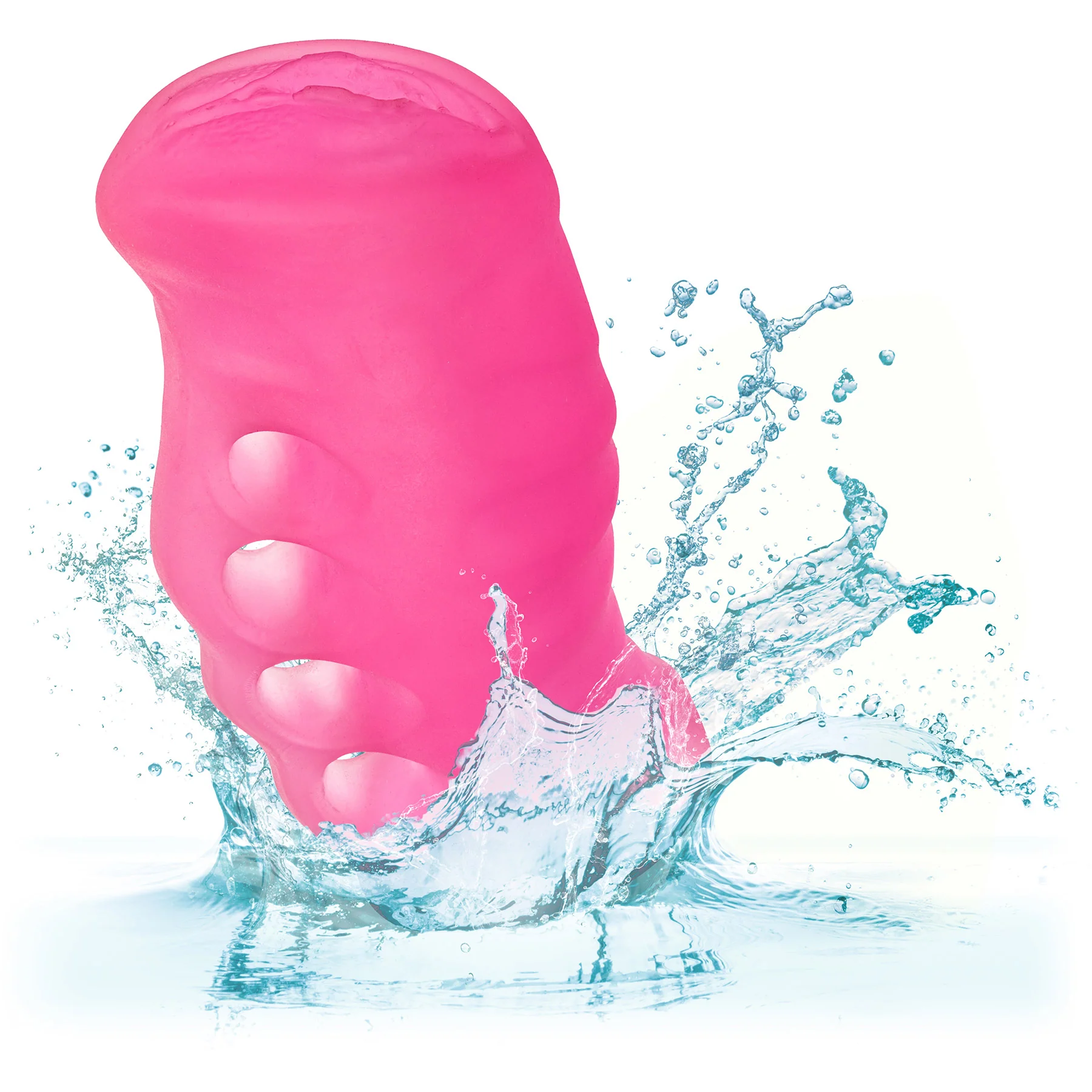 Pop Sock! Grip-N-Stroke Penis Stroker By CalExotics - Image 9