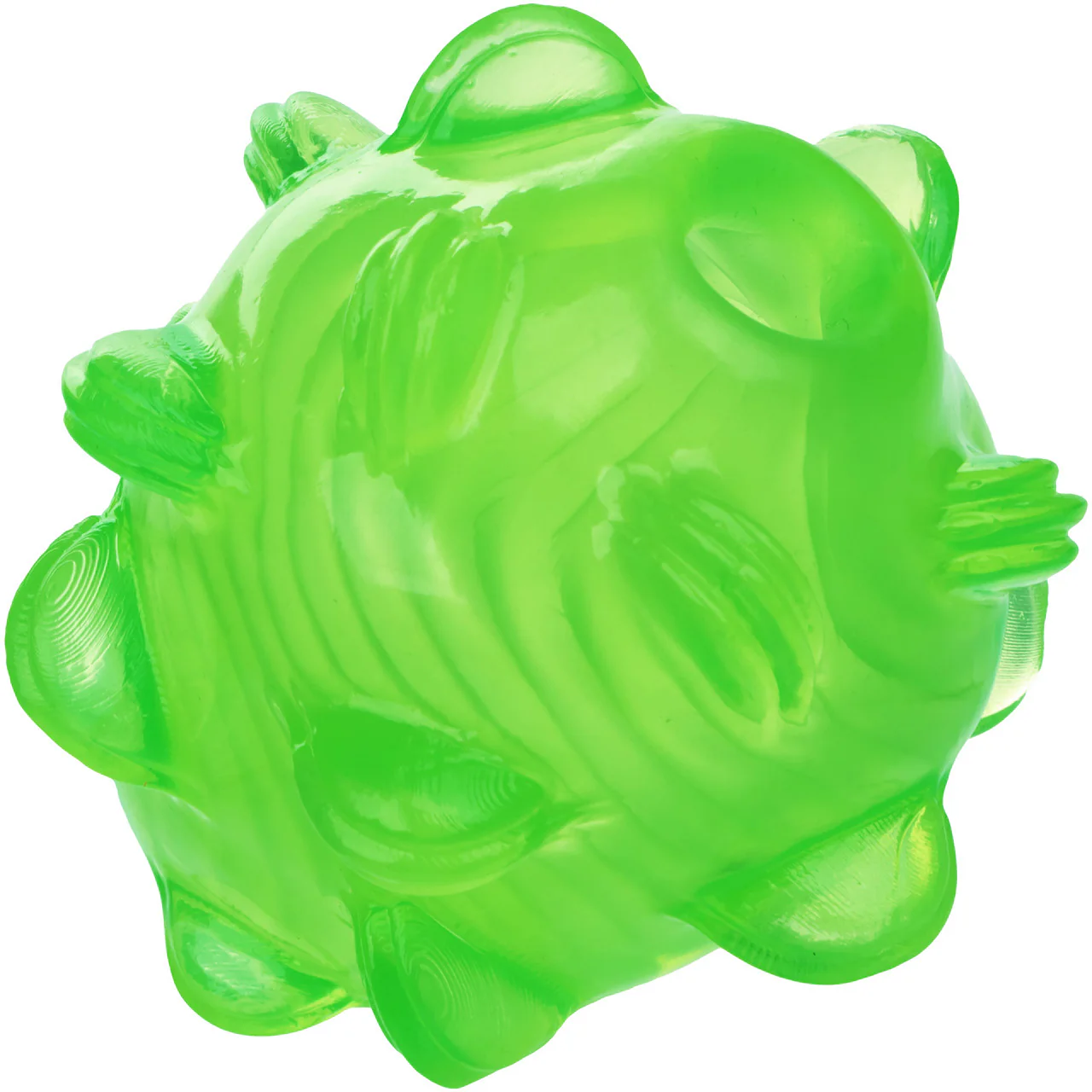 Pop Sock! Textured Reversible Penis Stroker By CalExotics - Green - Image 3