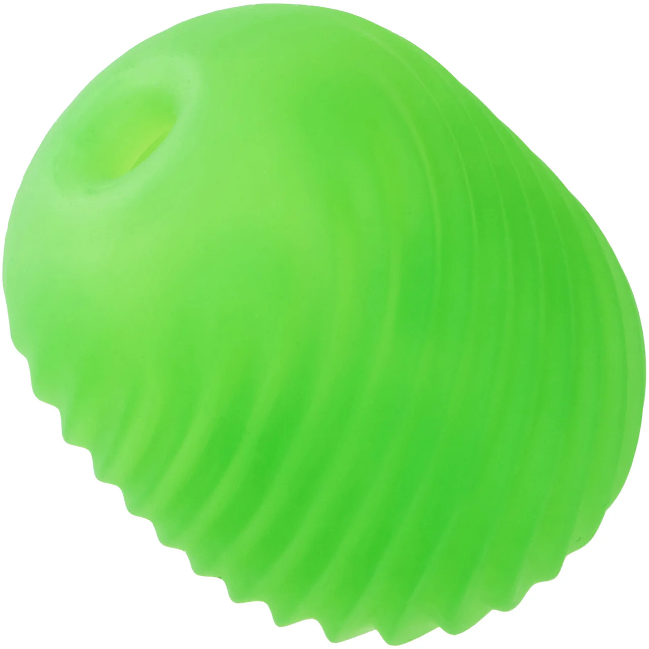 Pop Sock! Textured Reversible Penis Stroker By CalExotics - Green - Image 4