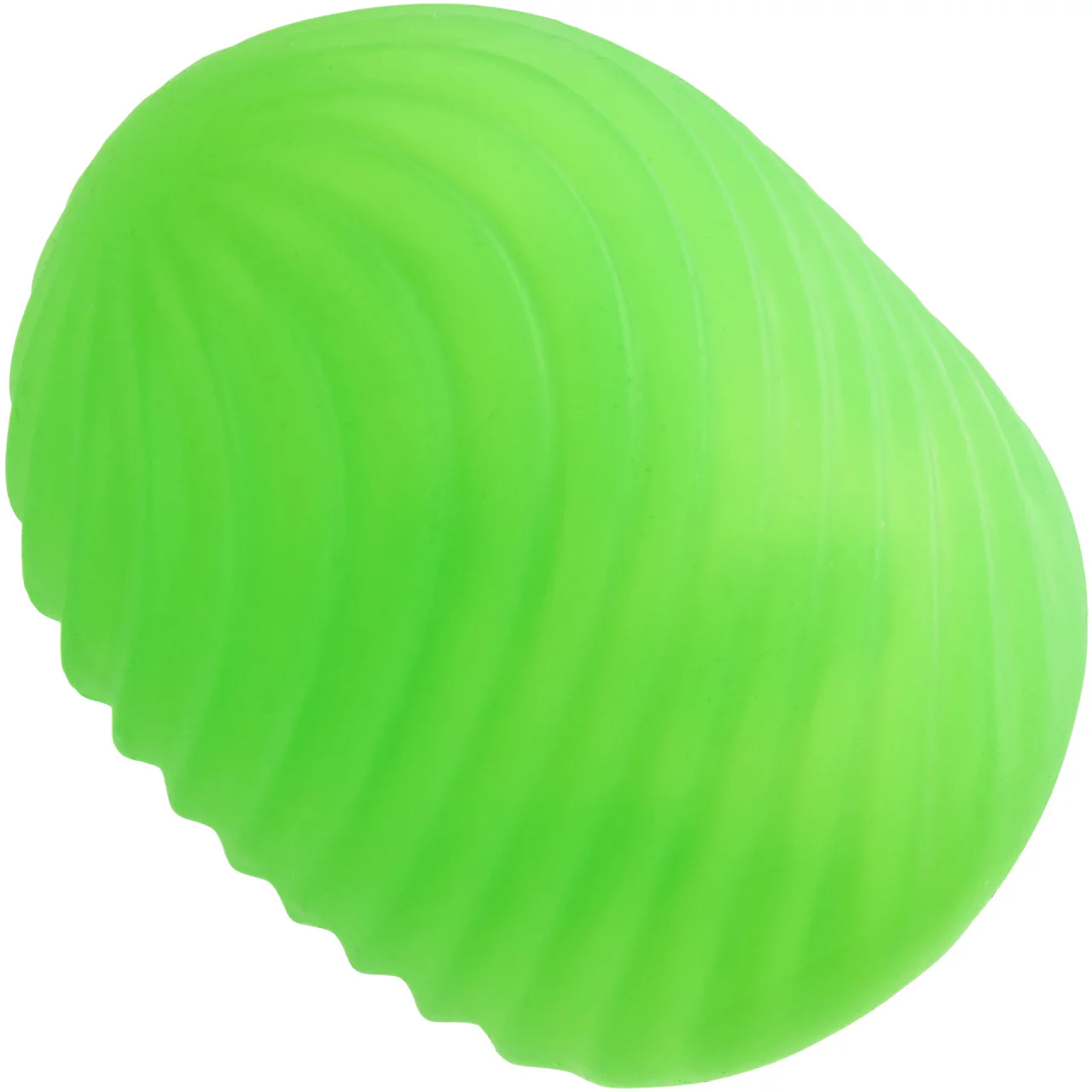 Pop Sock! Textured Reversible Penis Stroker By CalExotics - Green - Image 6