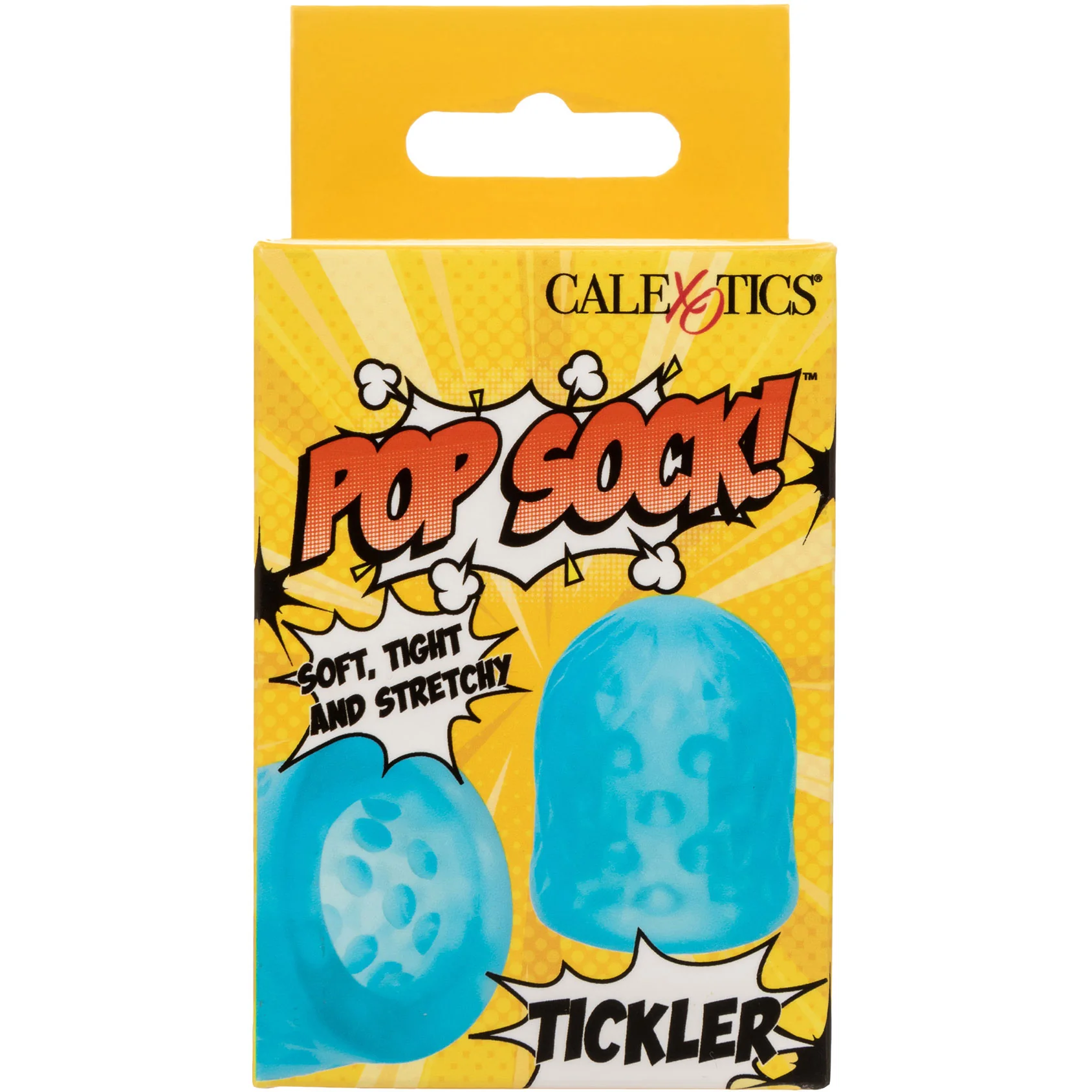 Pop Sock! Tickler Reversible Textured Stroker By CalExotics - Image 11