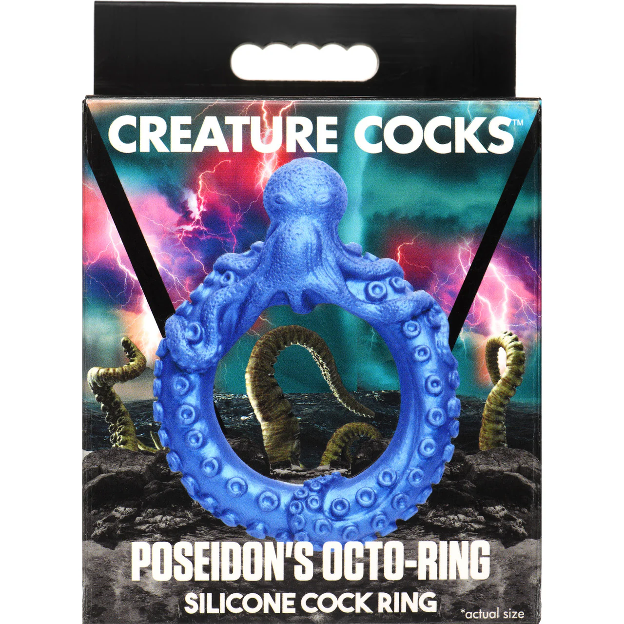 Poseidon's Octo-Ring Silicone Cock Ring By Creature Cocks - Image 14