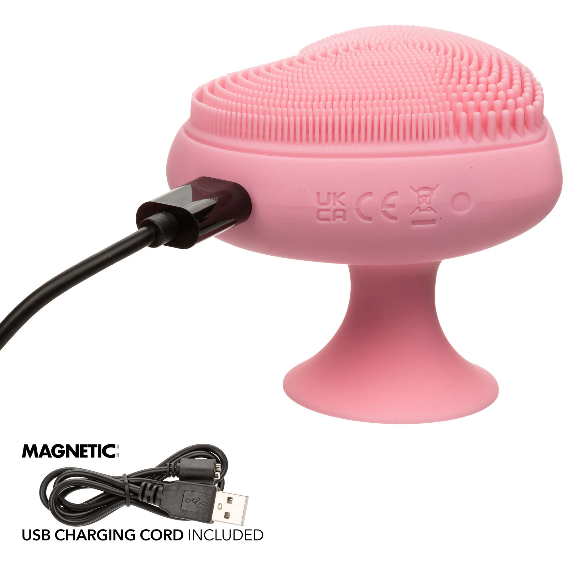 Posh™ Kiss Me Rechargeable Silicone Vibrator With Suction Base By CalExotics - Image 5