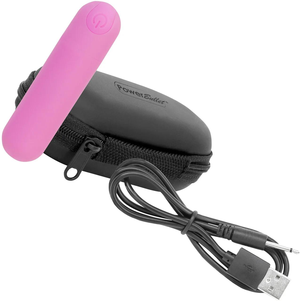 PowerBullet Essential Rechargeable Vibrating Bullet - Pink - Image 4