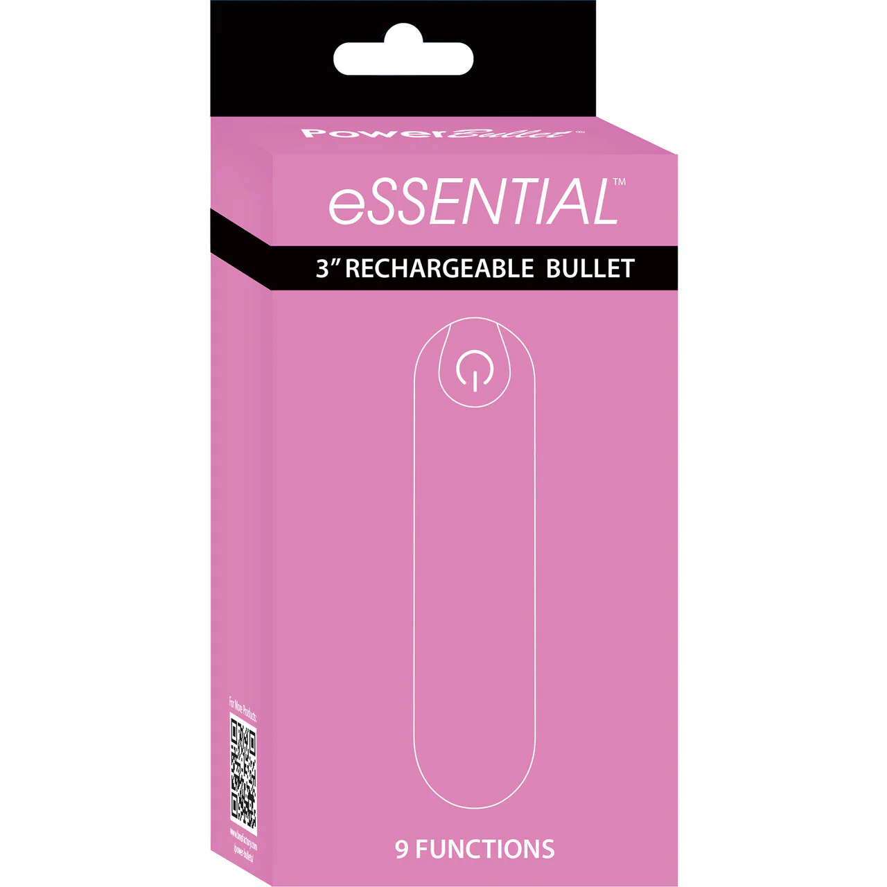 PowerBullet Essential Rechargeable Vibrating Bullet - Pink - Image 8