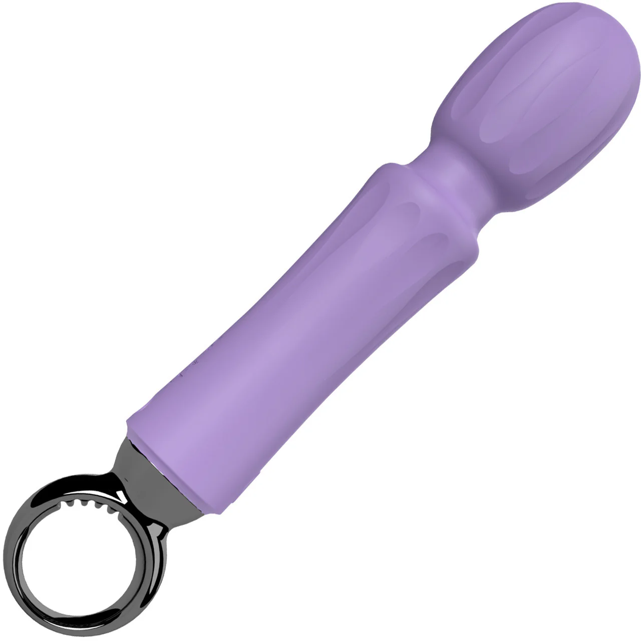 PrimO Wand Rechargeable Silicone Vibrator By Screaming O - Lilac