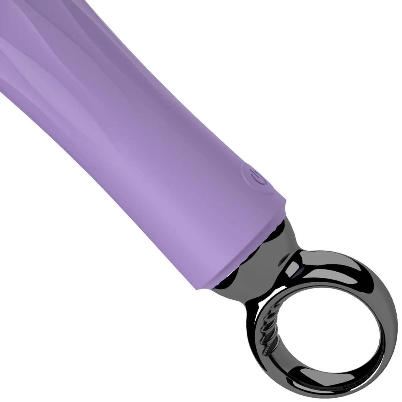 PrimO Wand Rechargeable Silicone Vibrator By Screaming O - Lilac - Image 2
