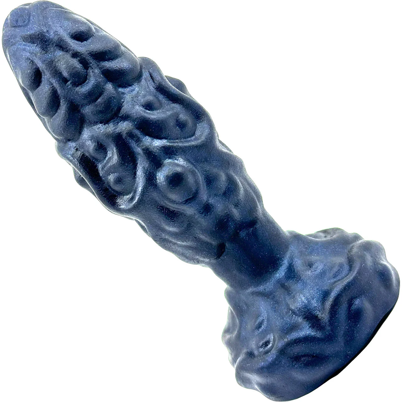 Pris Toys Asteroid Textured Silicone 3.5 Inch Anal Plug - Deep Space - Image 4