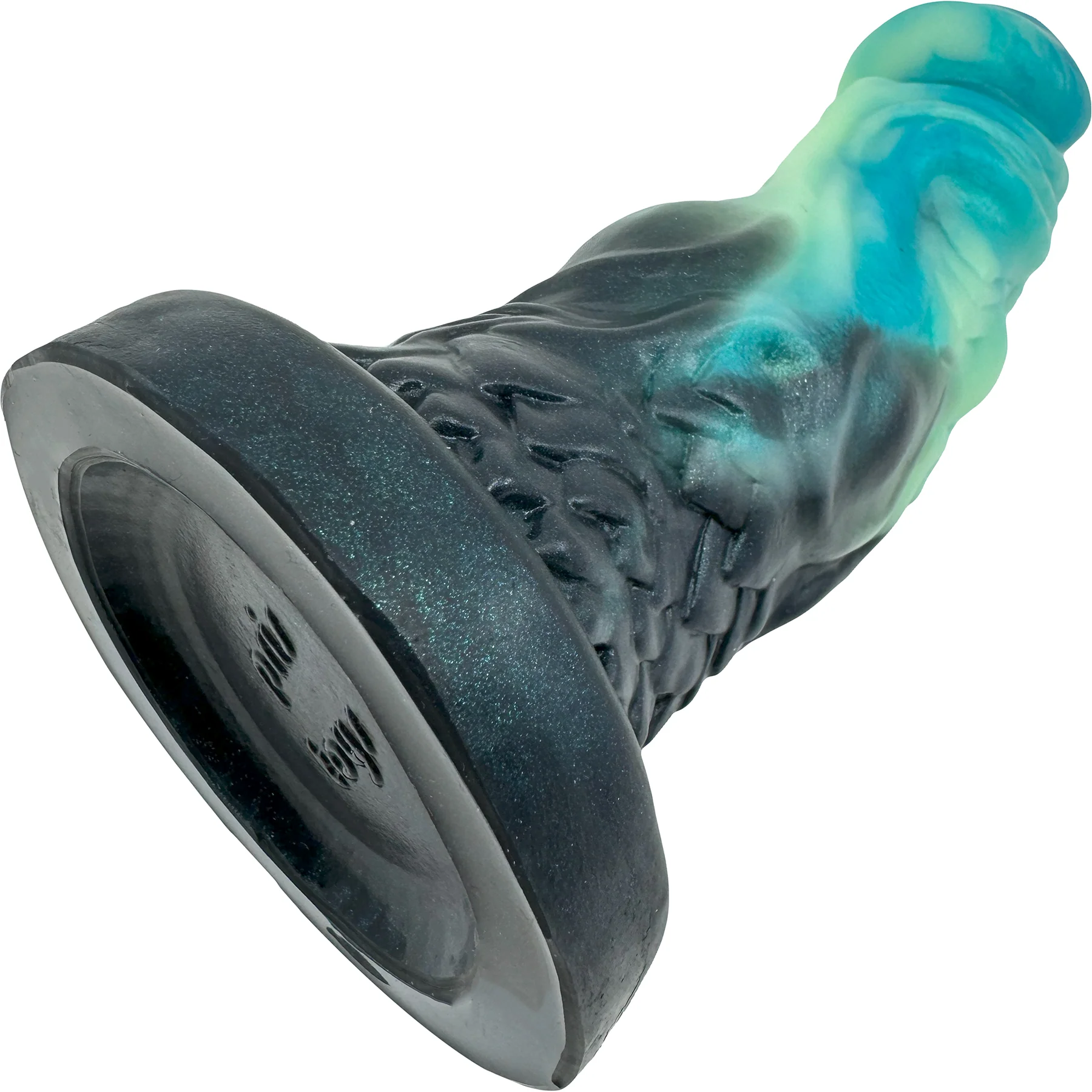 Pris Toys Basilisk 2.0 6" Dual Density Silicone Dildo - Night Tide - Image 5
