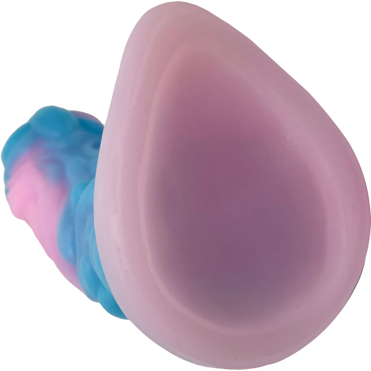 Pris Toys Syren 8" Dual Density Silicone Dildo - Bubblegum - Image 6